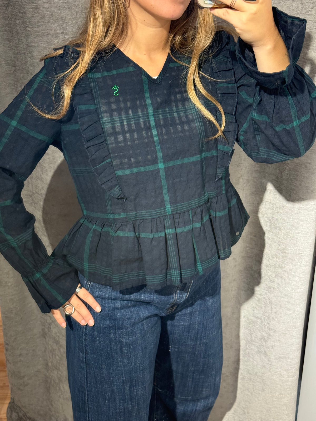 Blusa Volante Solera