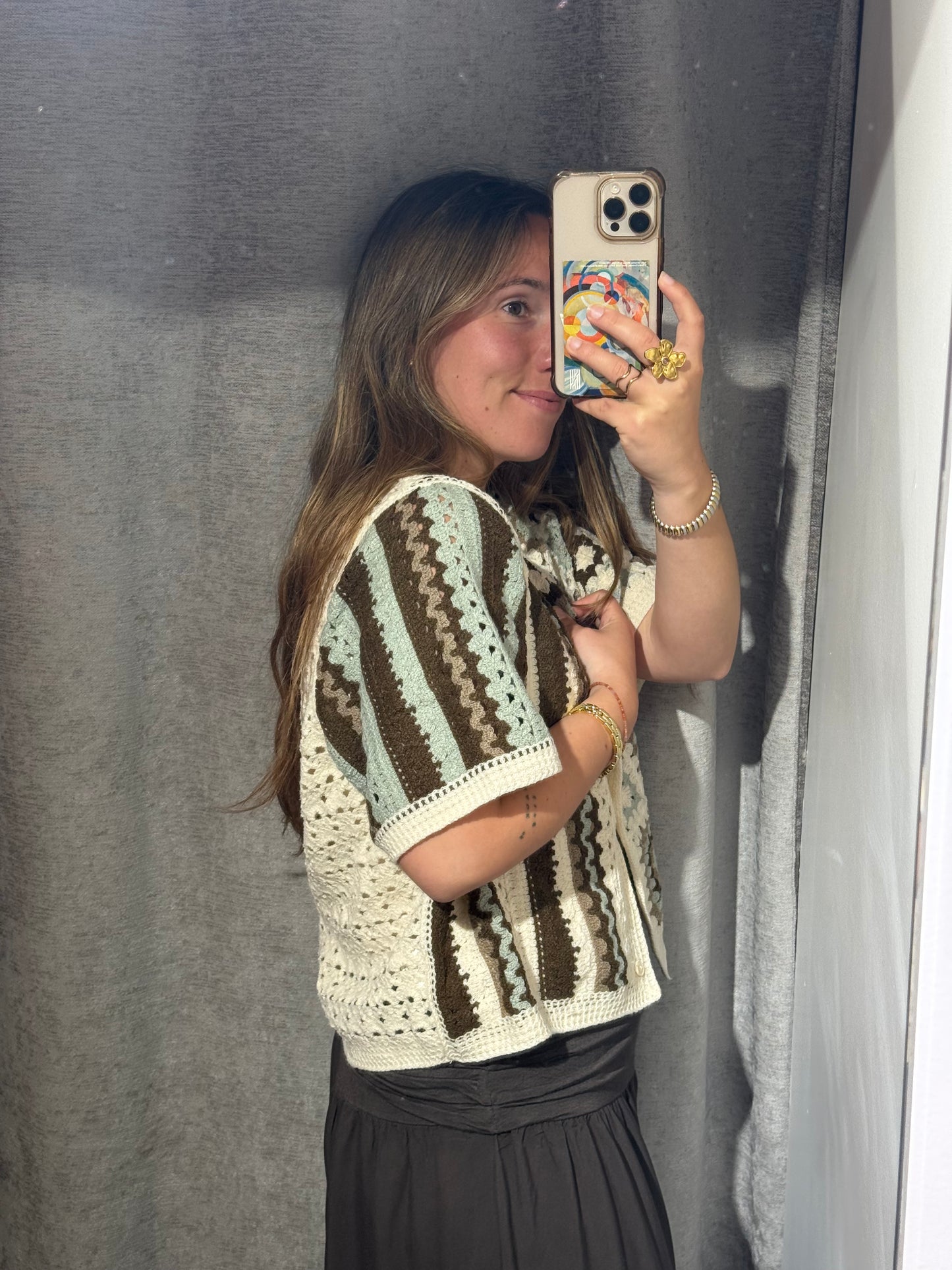 Camiseta Crochet