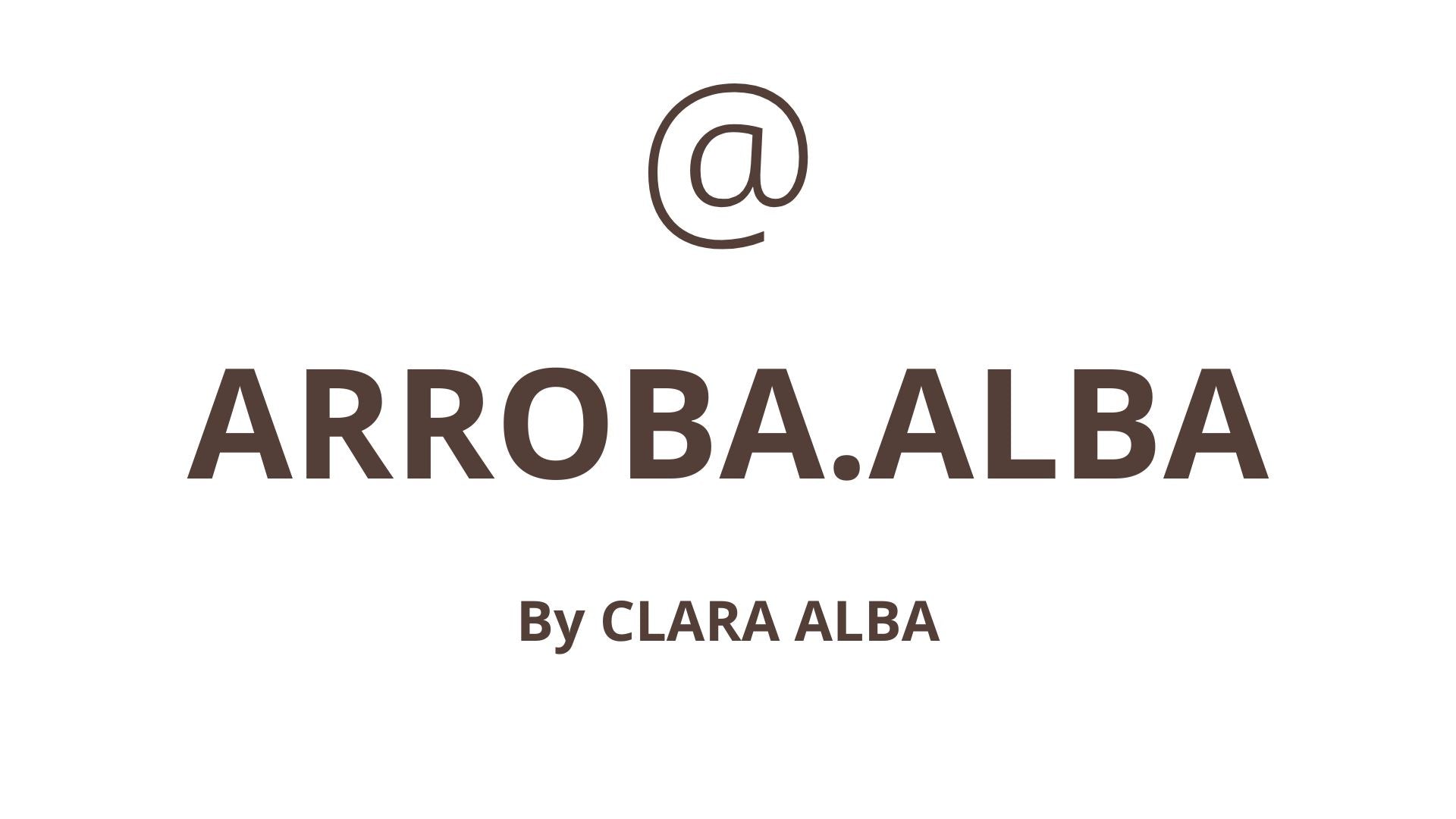 Arroba.Alba