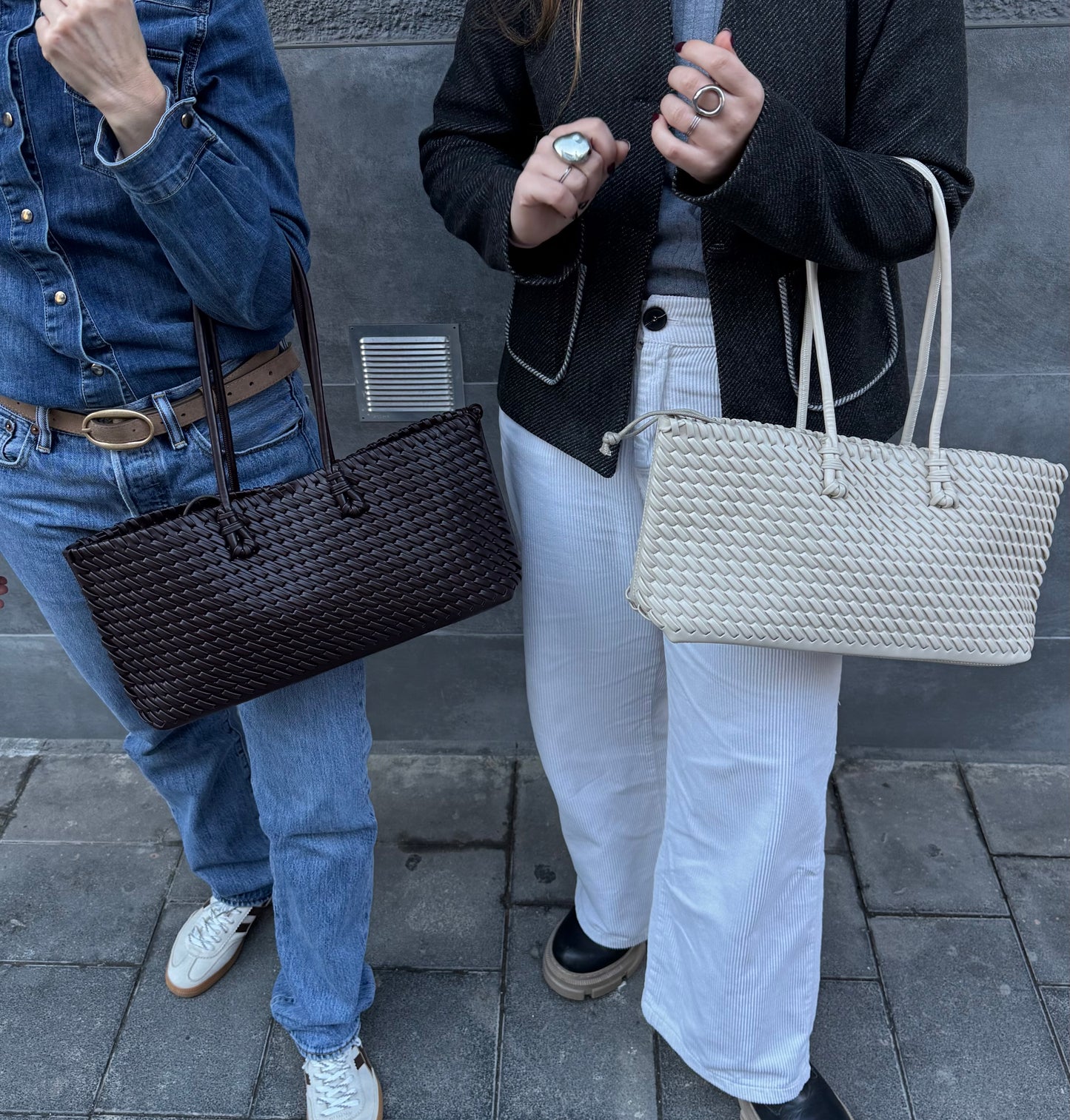 Bolso Trenzado Polipiel