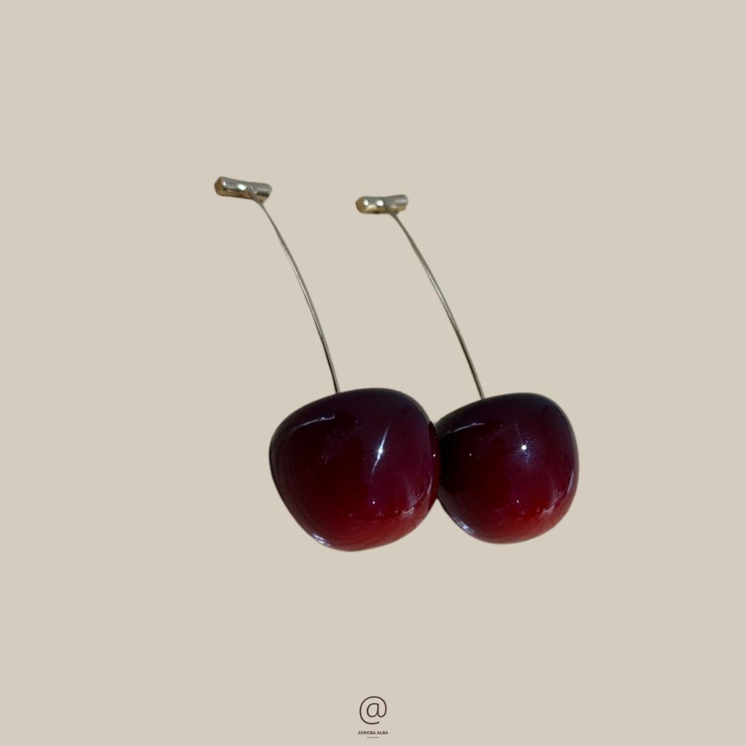 Pendientes Cereza