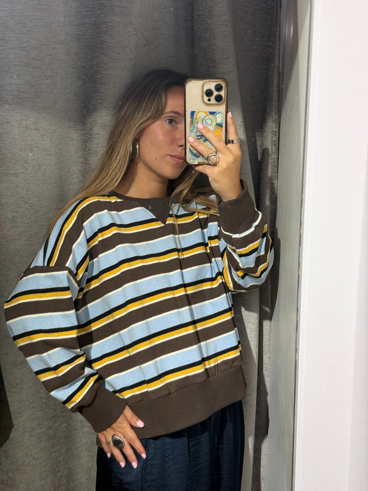 Sudadera Rayada