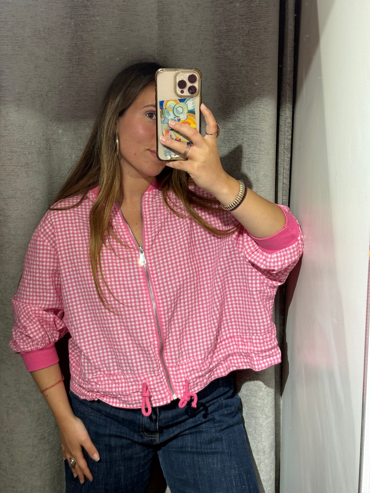 Chaqueta Vichy