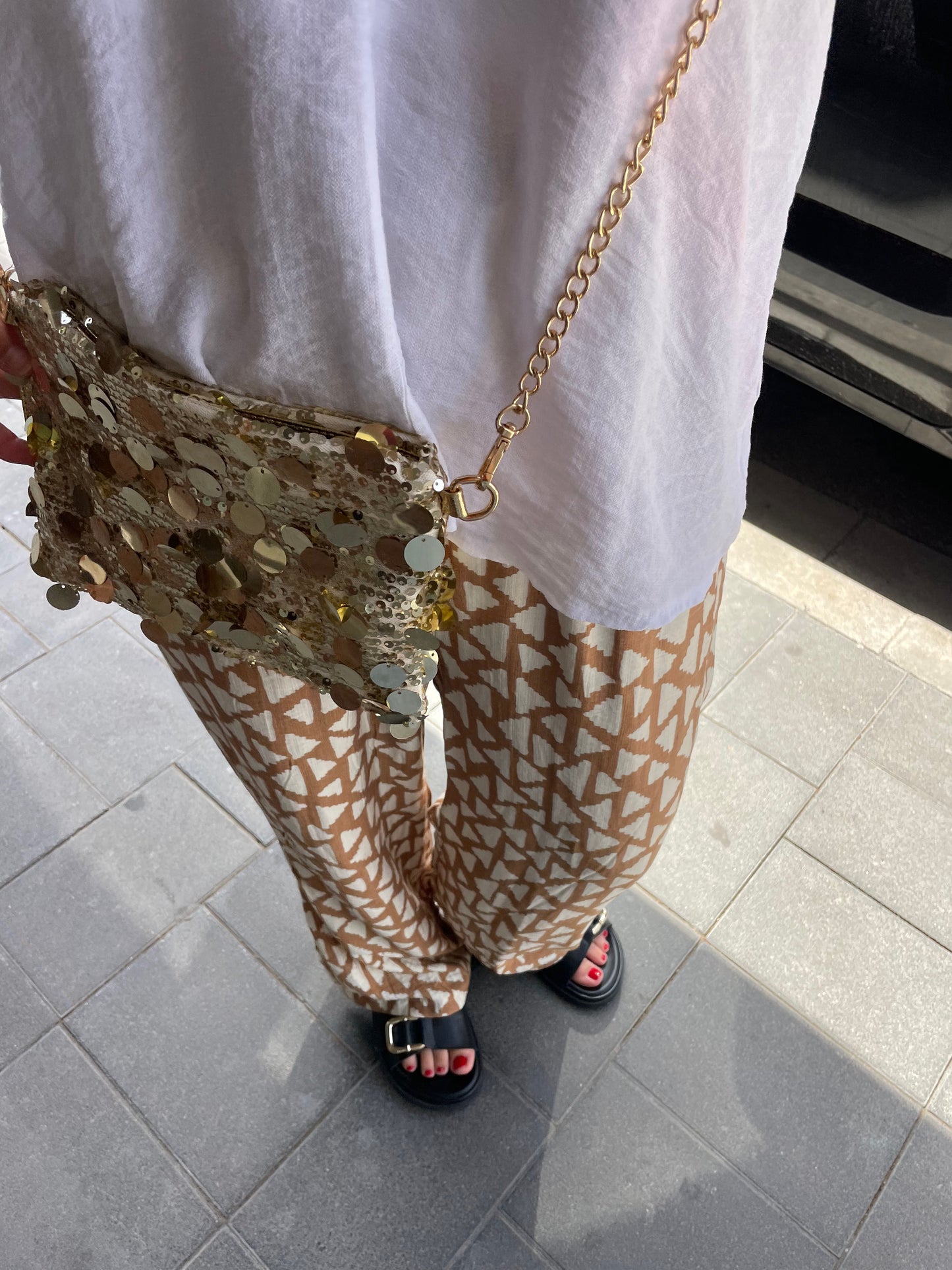 Gold bag
