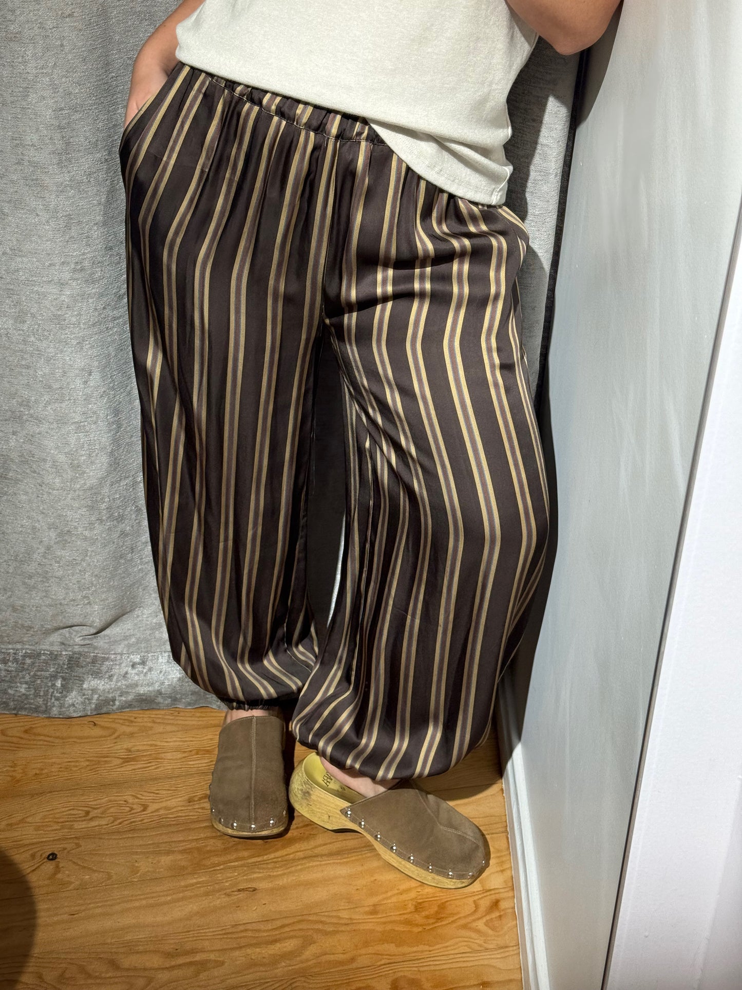 Pantalón Raso Rayado