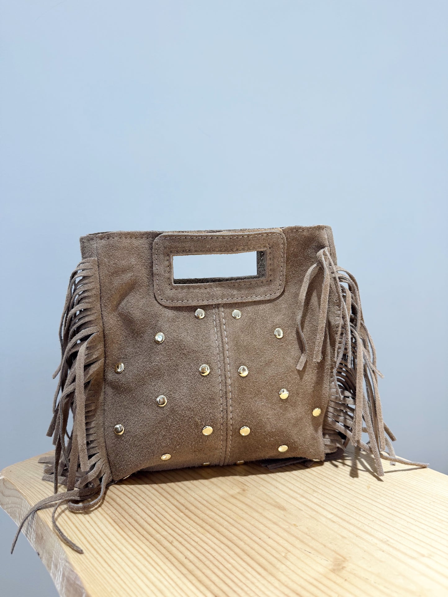 Bolso Flecos Tachuela