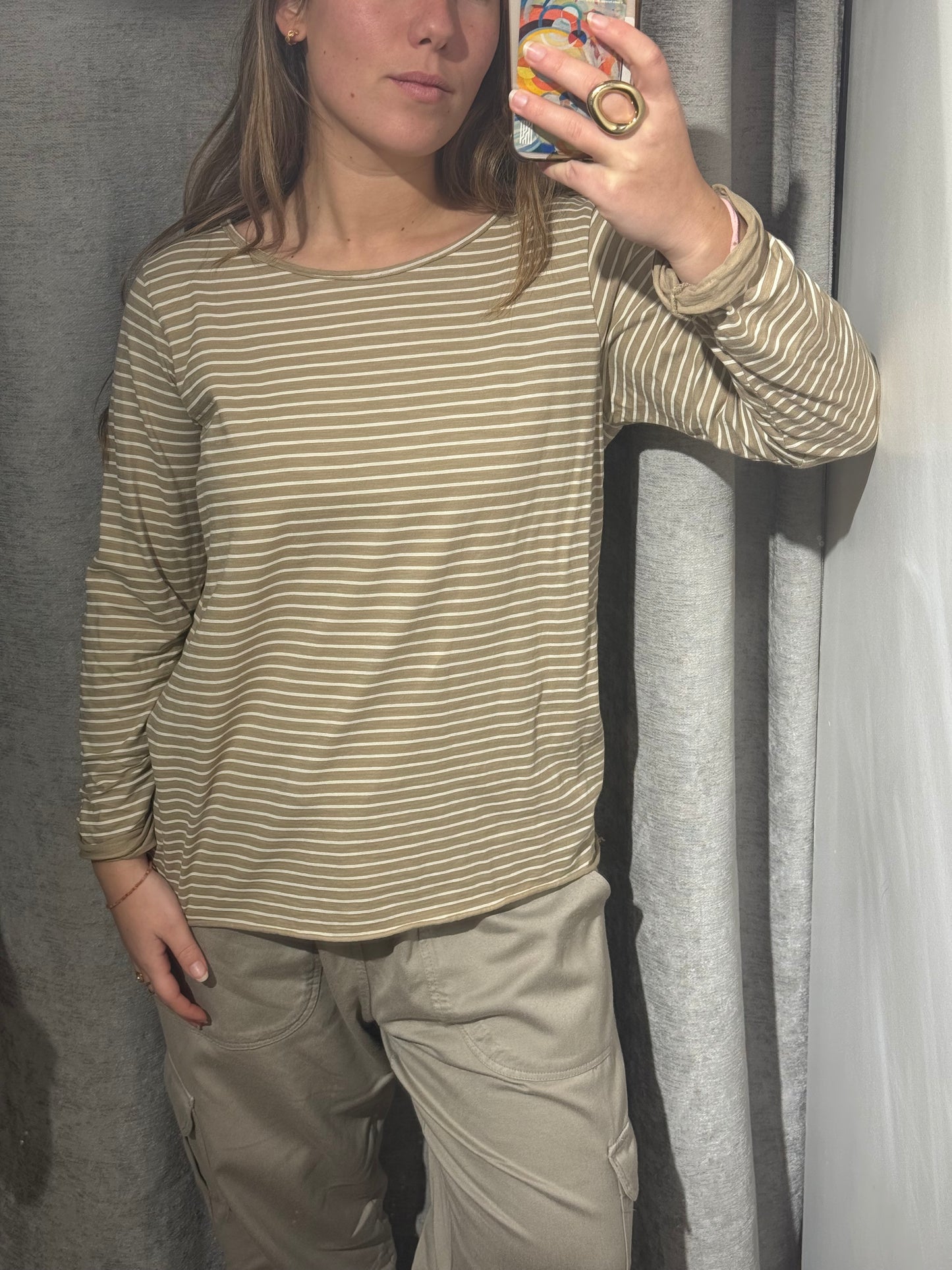 Camiseta Algodón Rayas