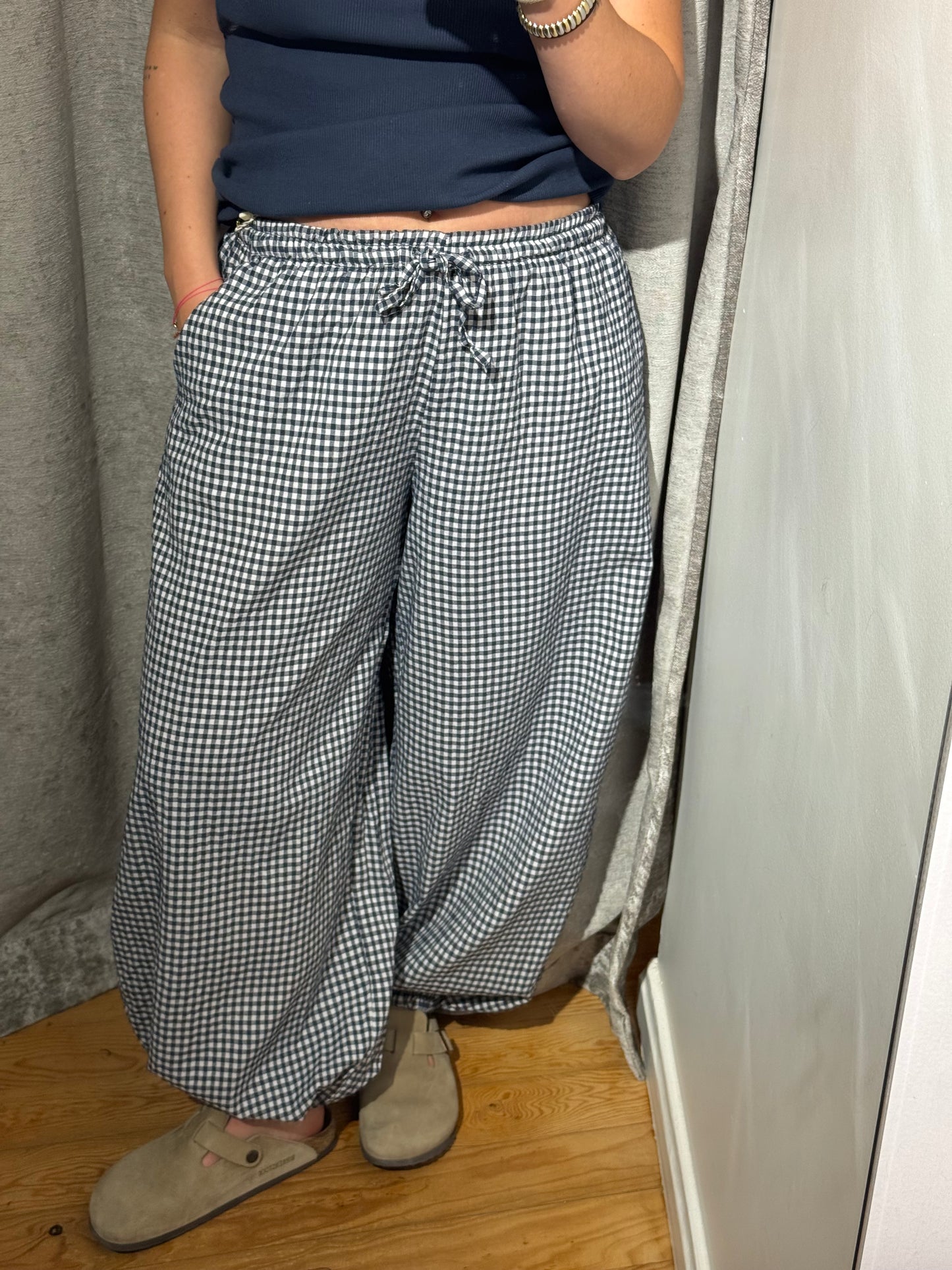 Pantalón Bombacho Vichy