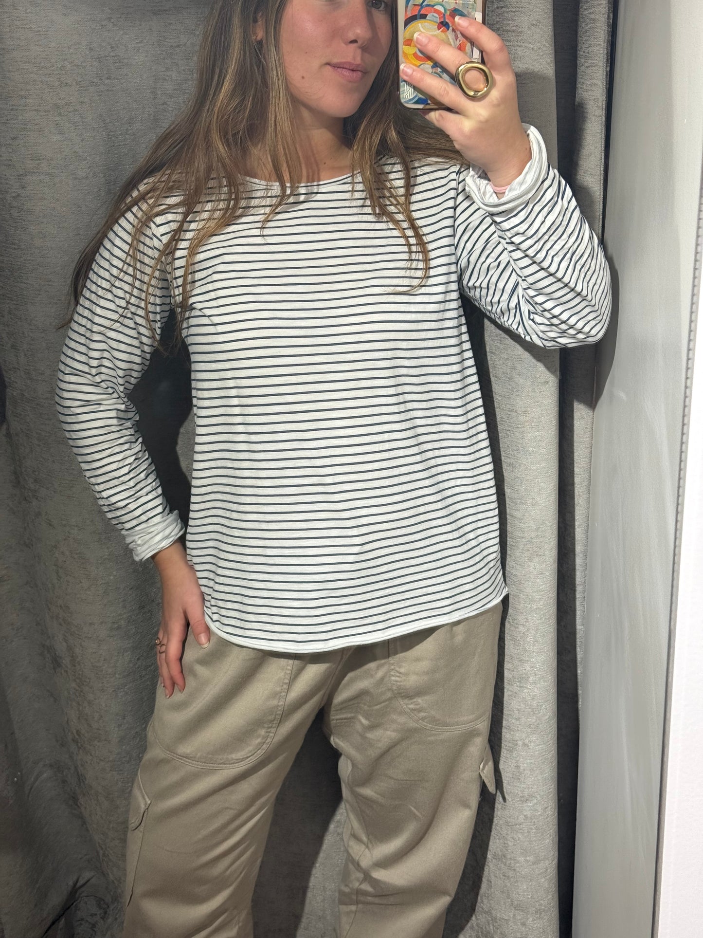 Camiseta Algodón Rayas