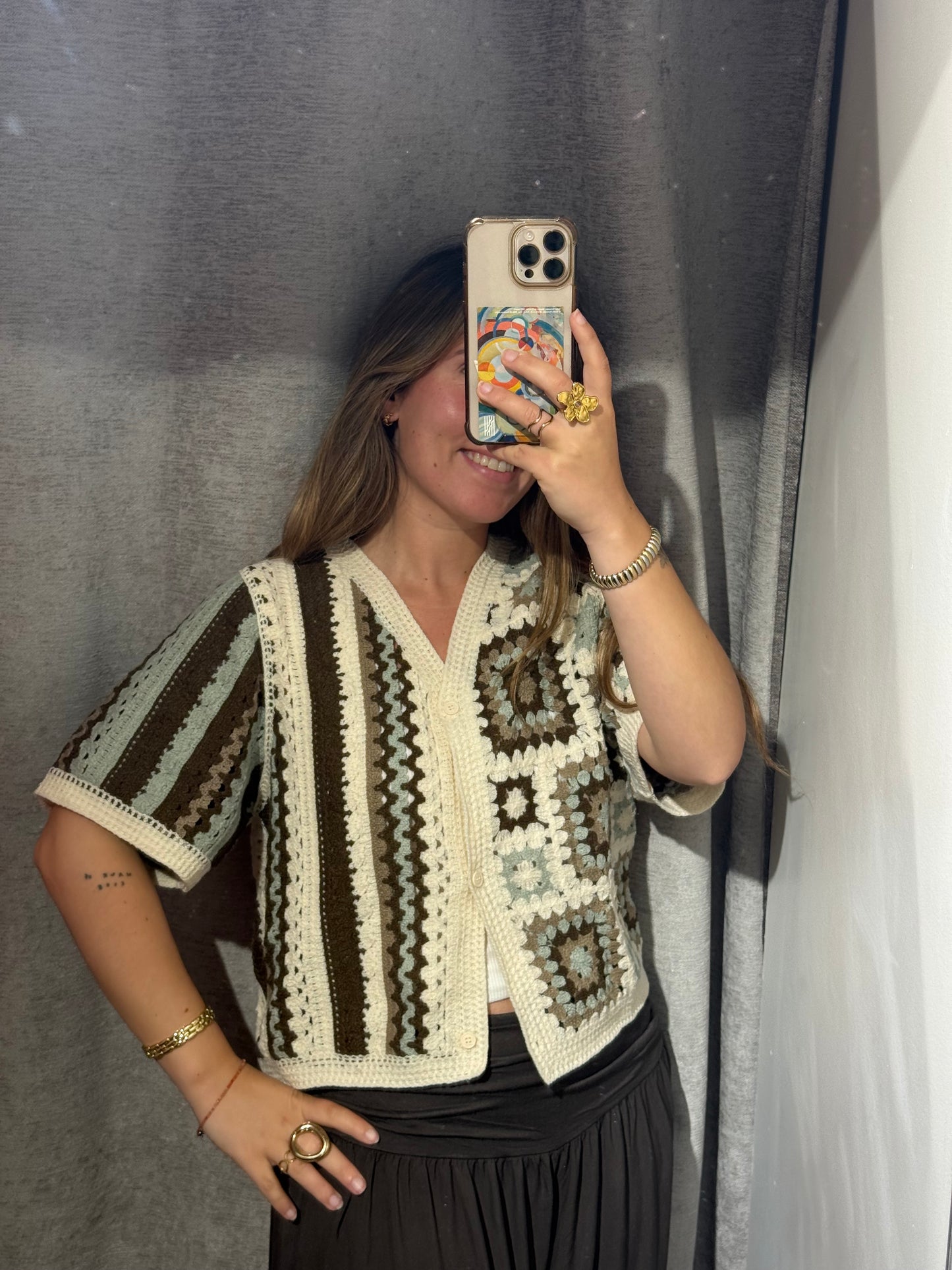 Camiseta Crochet