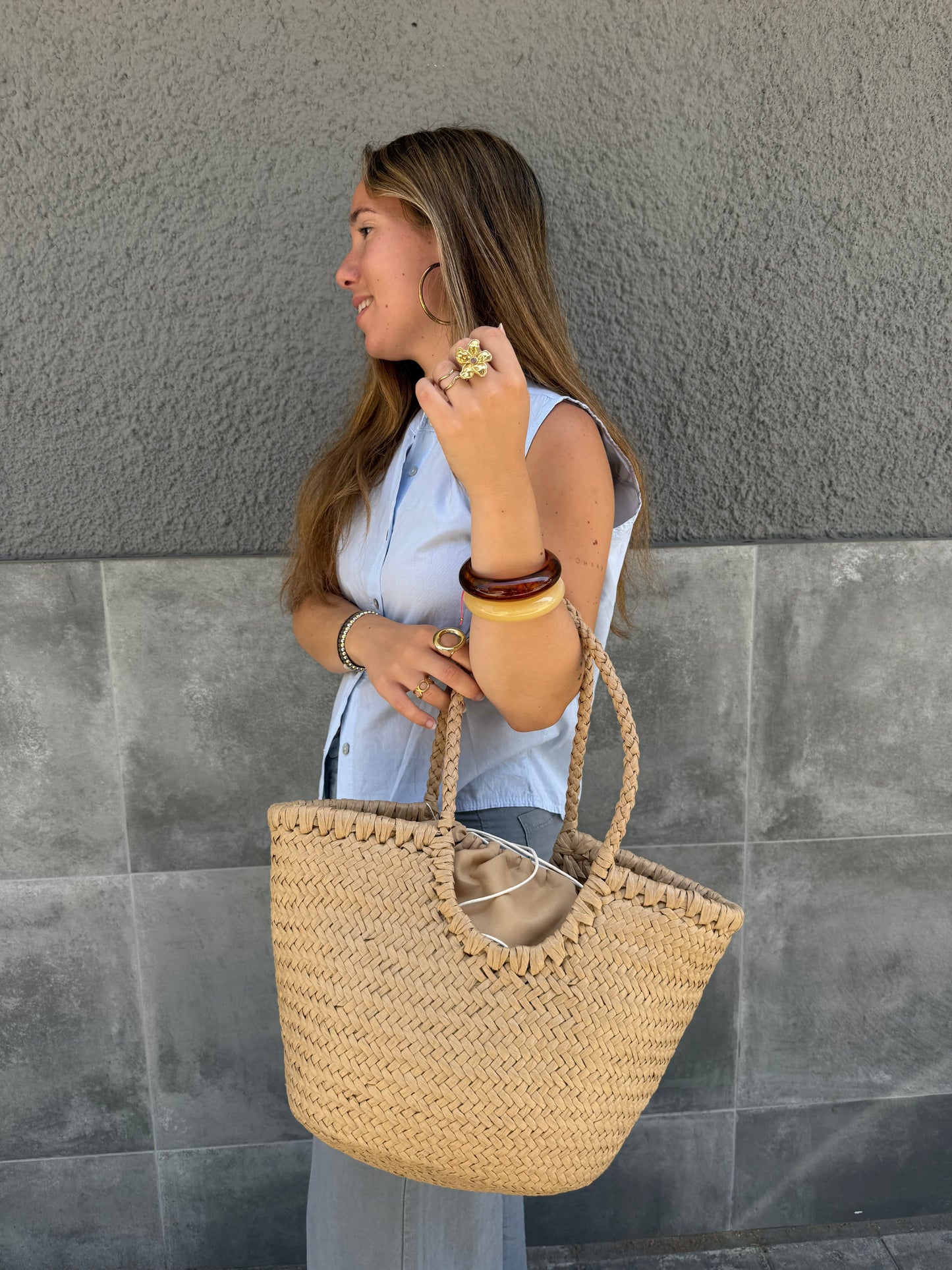 Bolso Mares Rafia