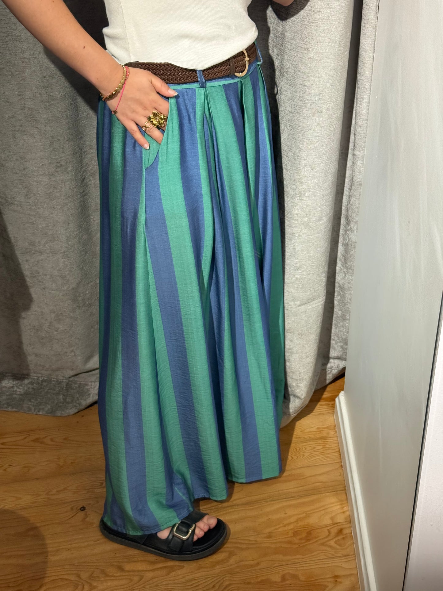 Falda Pantalón Rayas