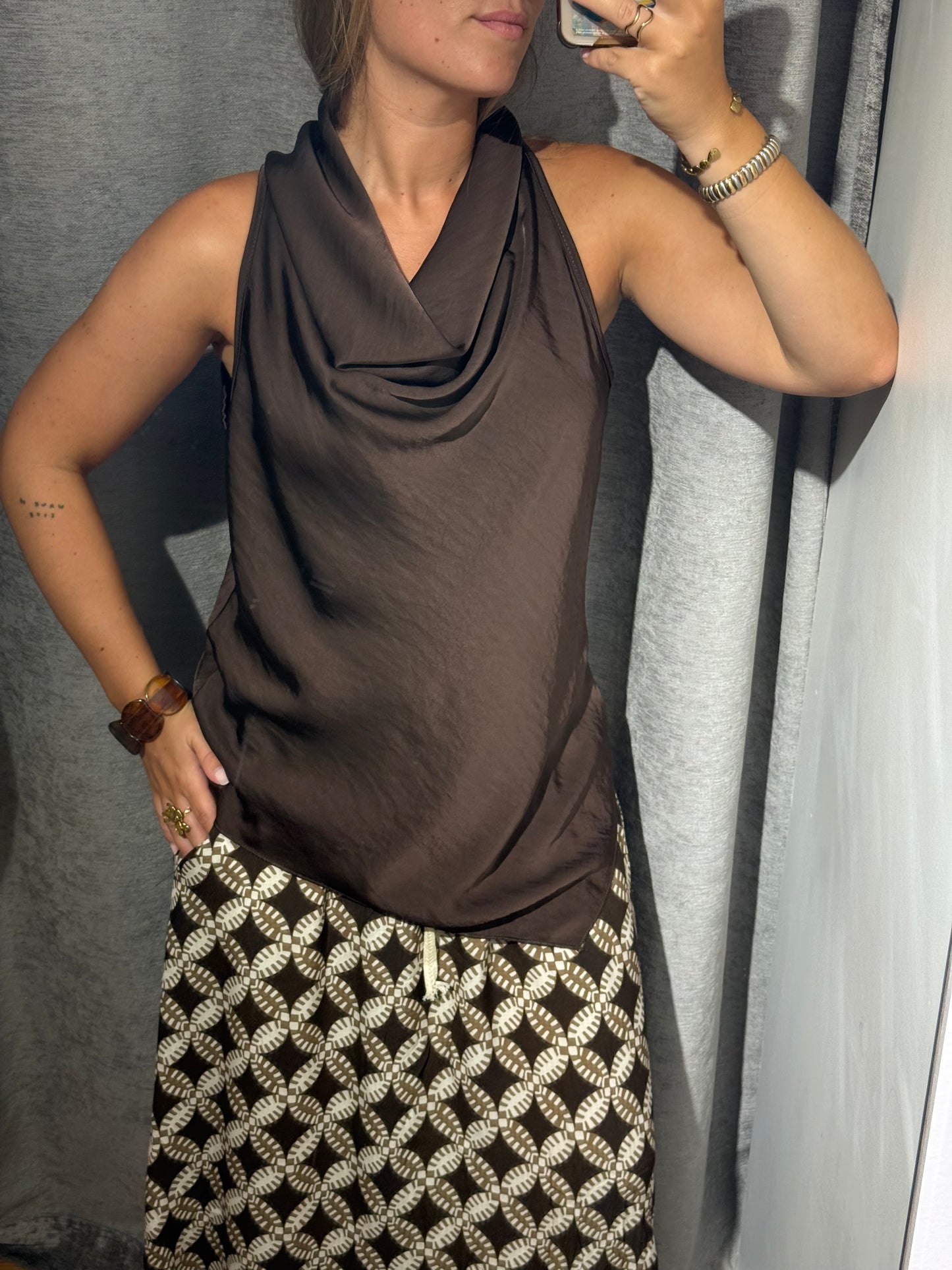 Top Asimétrico Halter