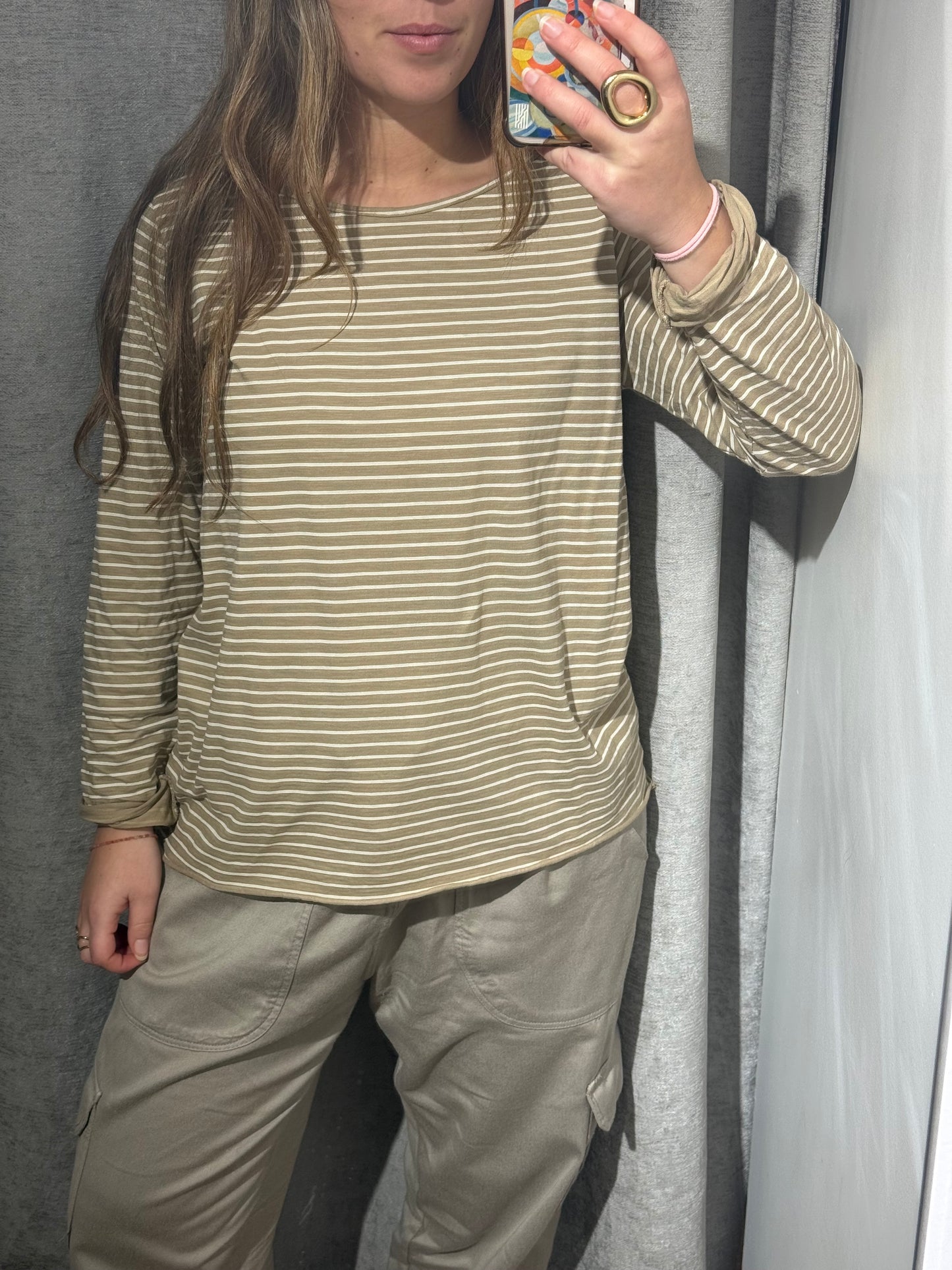 Camiseta Algodón Rayas