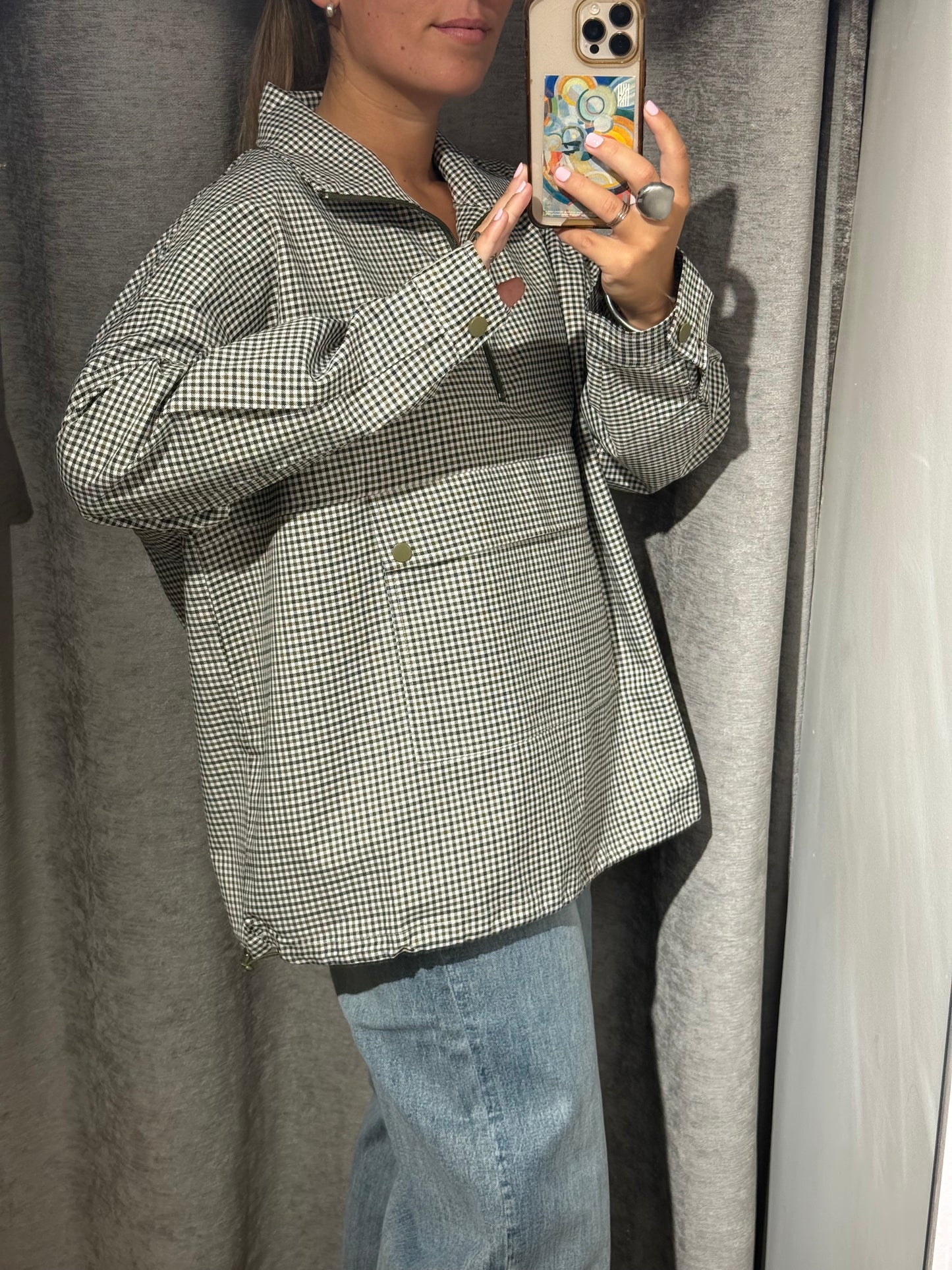Sudadera Efecto Impermeable