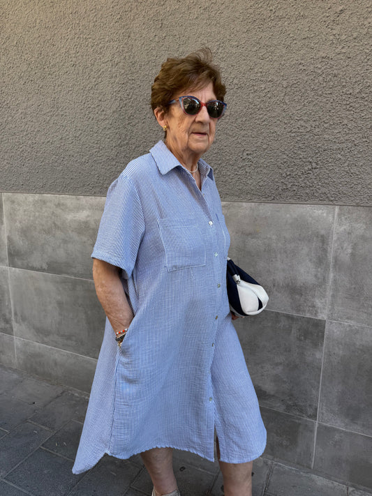 Vestido Camisero Buddy Blue