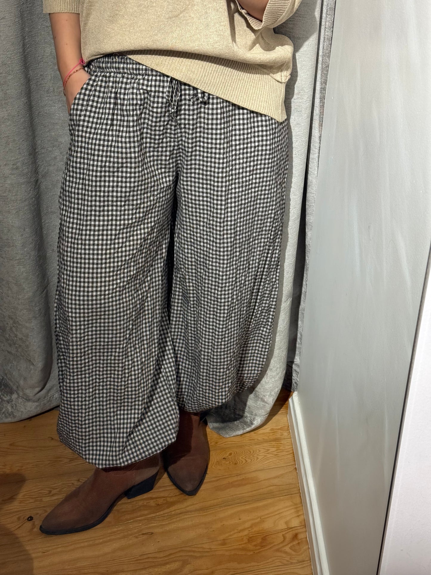 Pantalón Bombacho Vichy