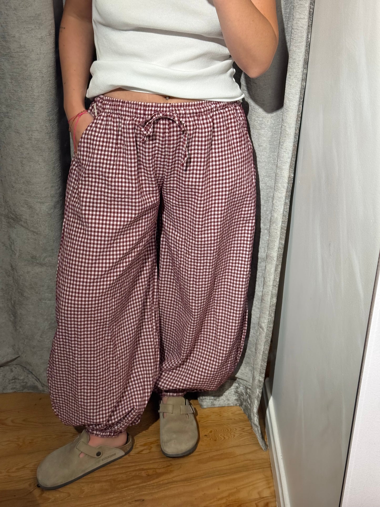 Pantalón Bombacho Vichy