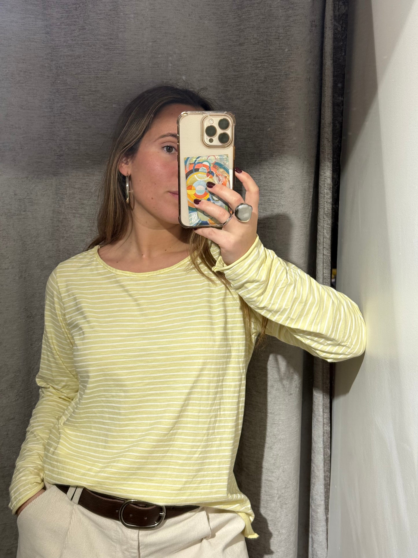 Camiseta Algodón Rayas