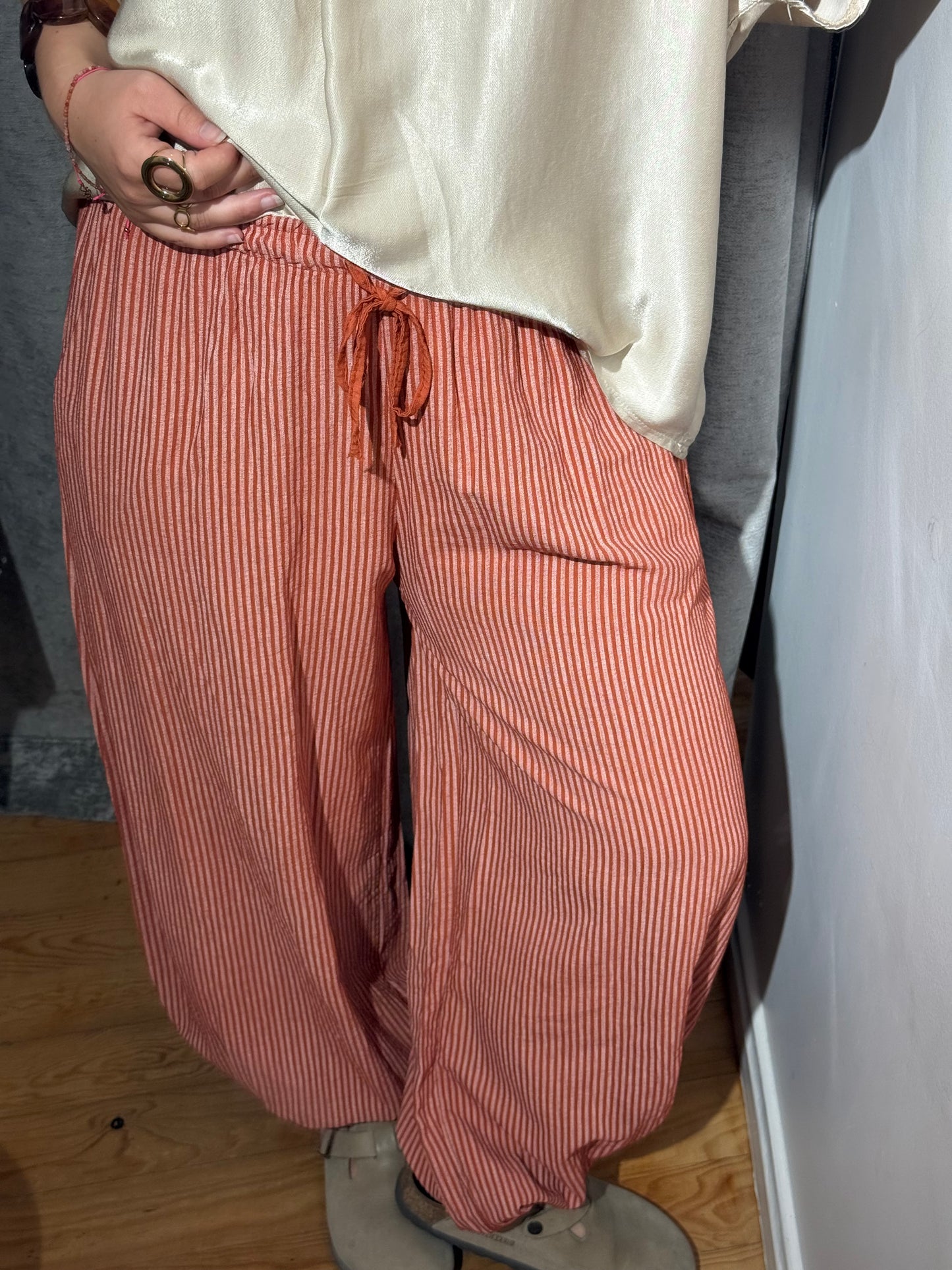 Pantalón Bombacho Rayas