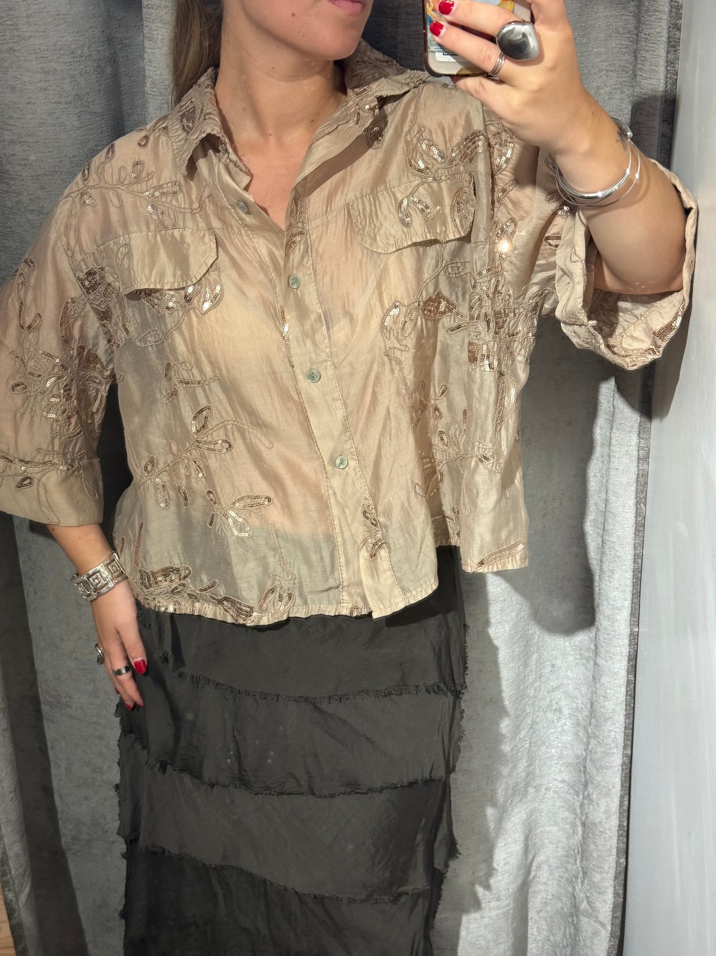 Camisa Lentejuelas