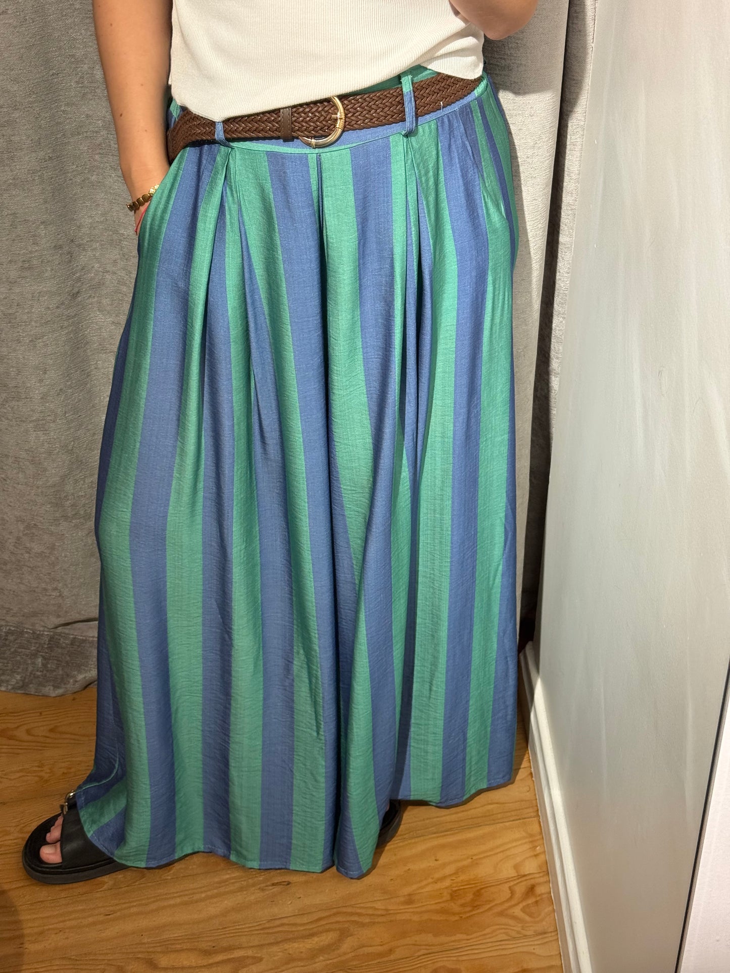 Falda Pantalón Rayas