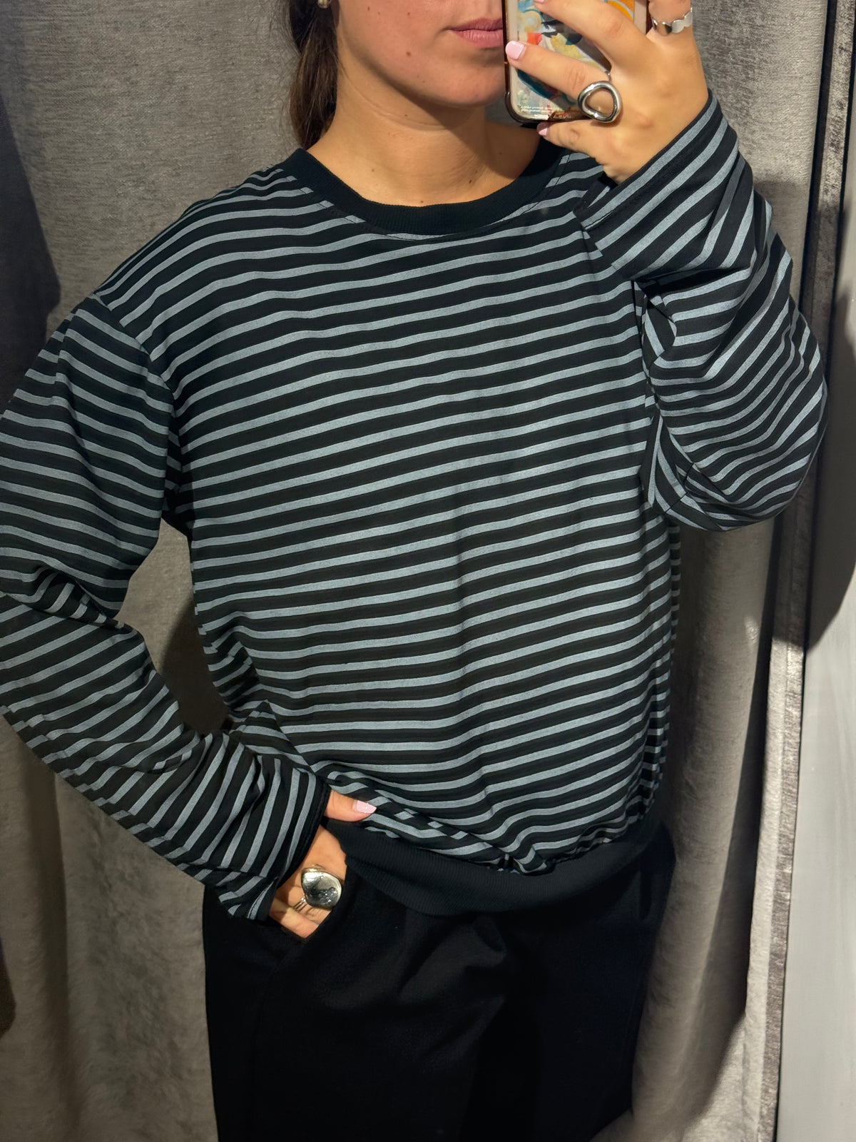 Sudadera Rayas