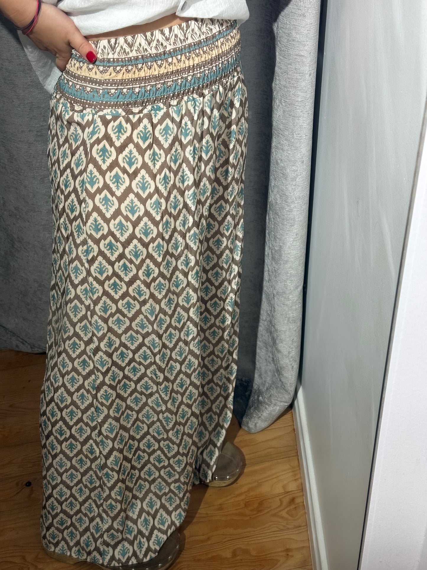 Pantalón Estampado Cenefa