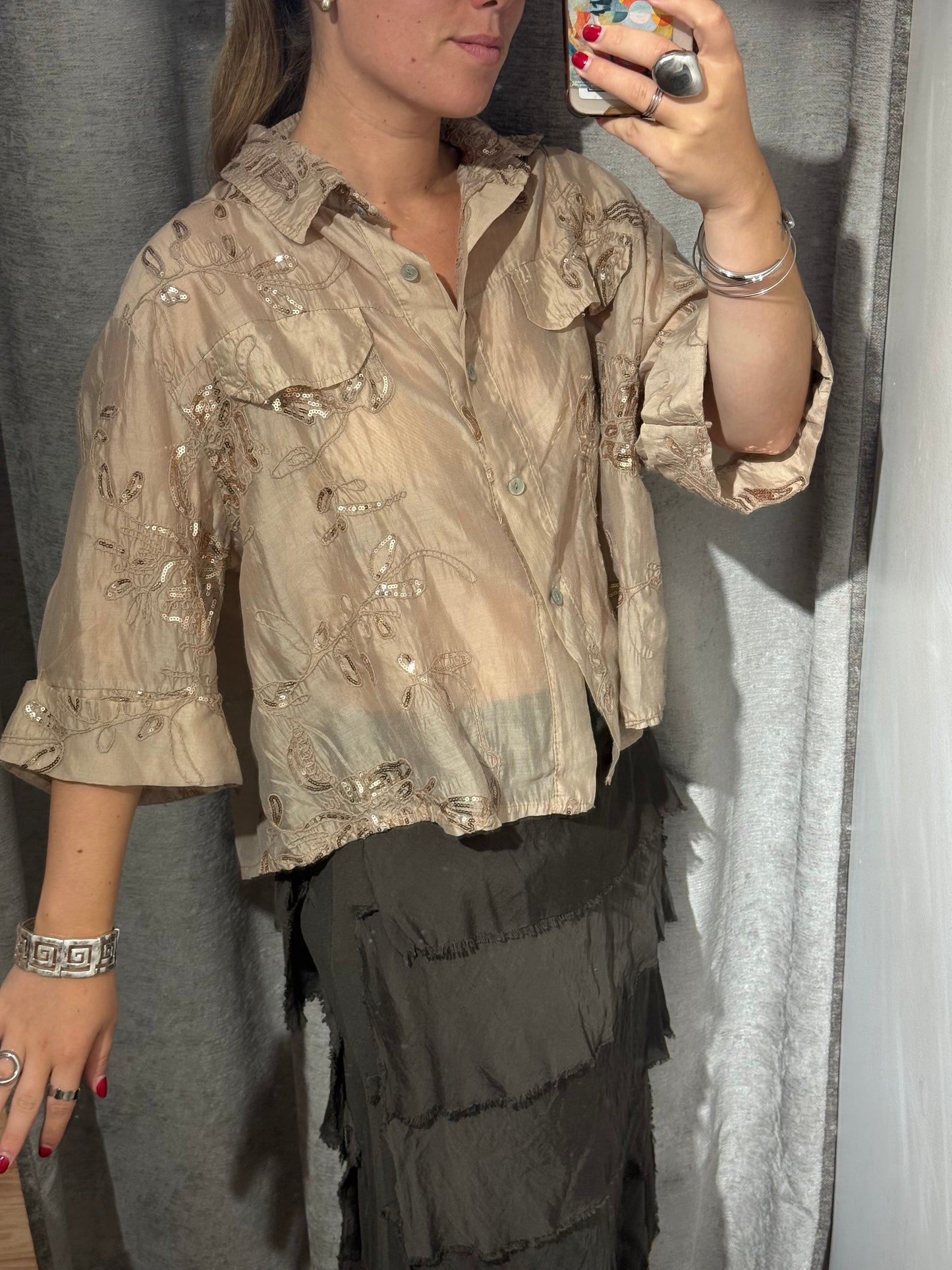 Camisa Lentejuelas
