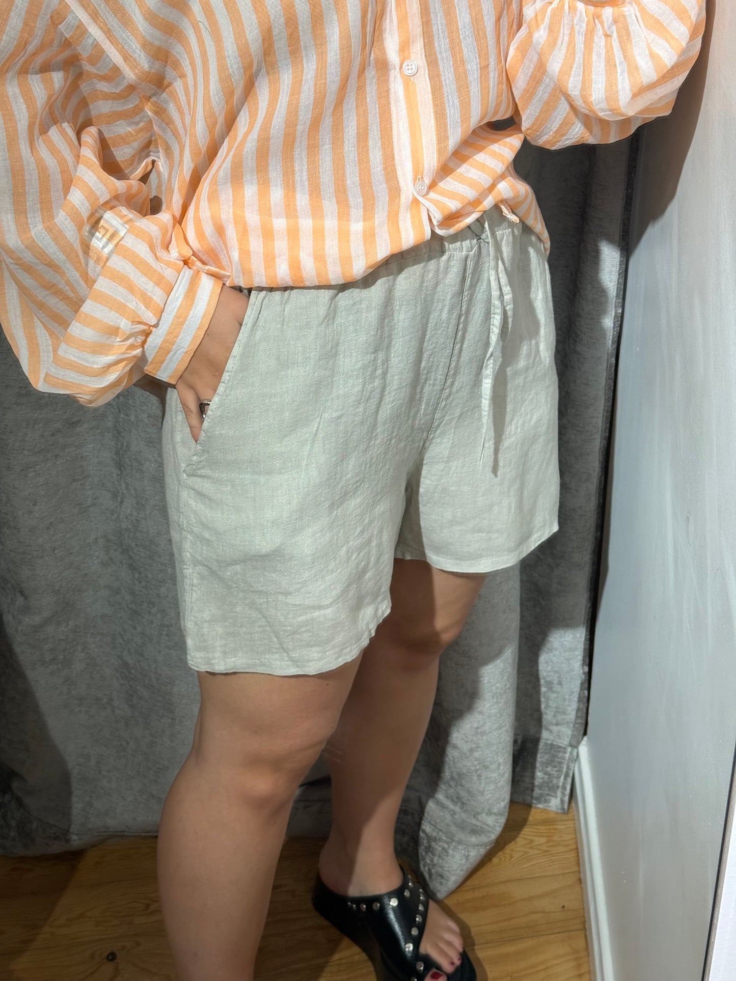 Pantalón Lino Corto
