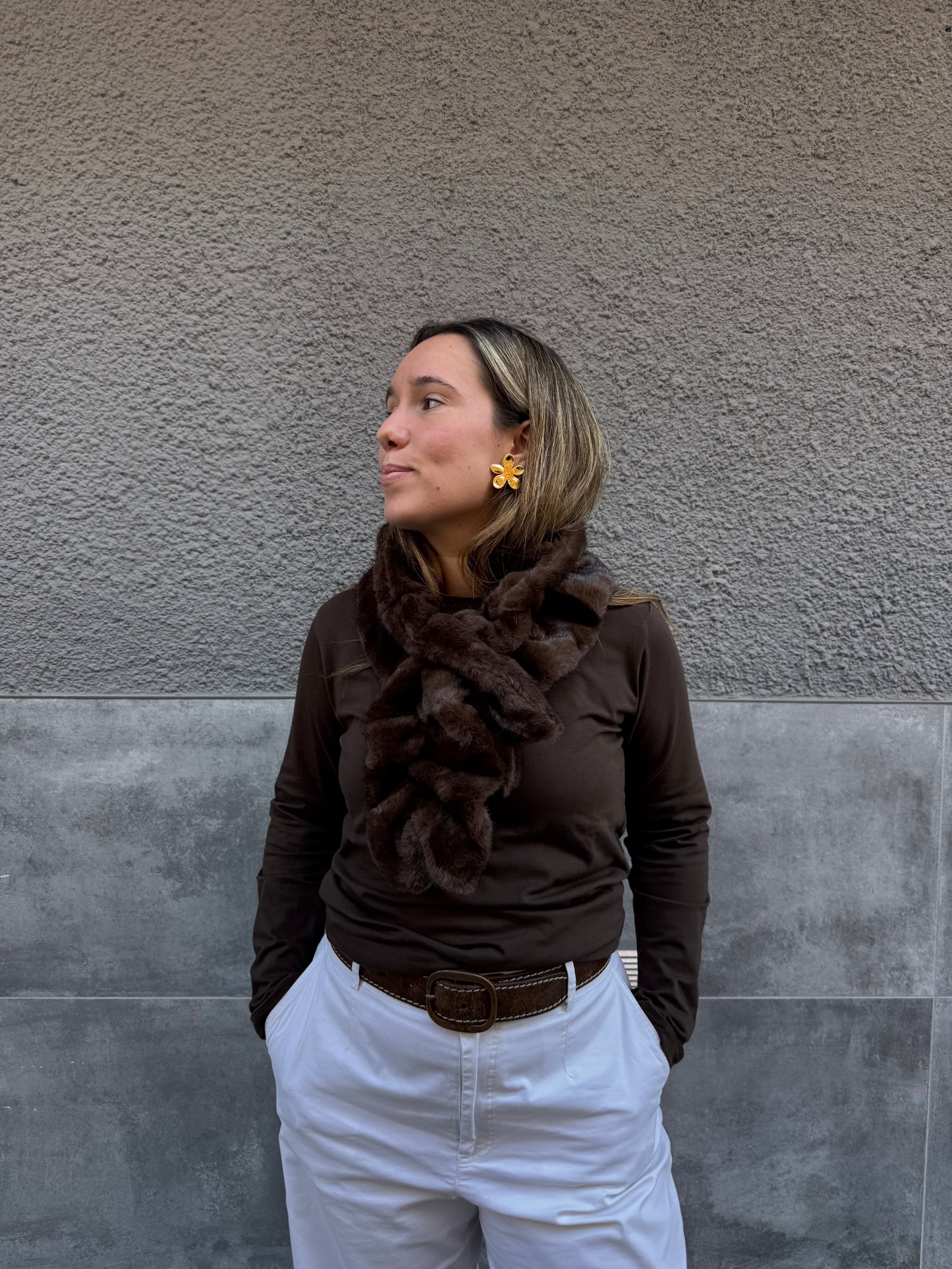 Pendientes Flor (cierre pinza)