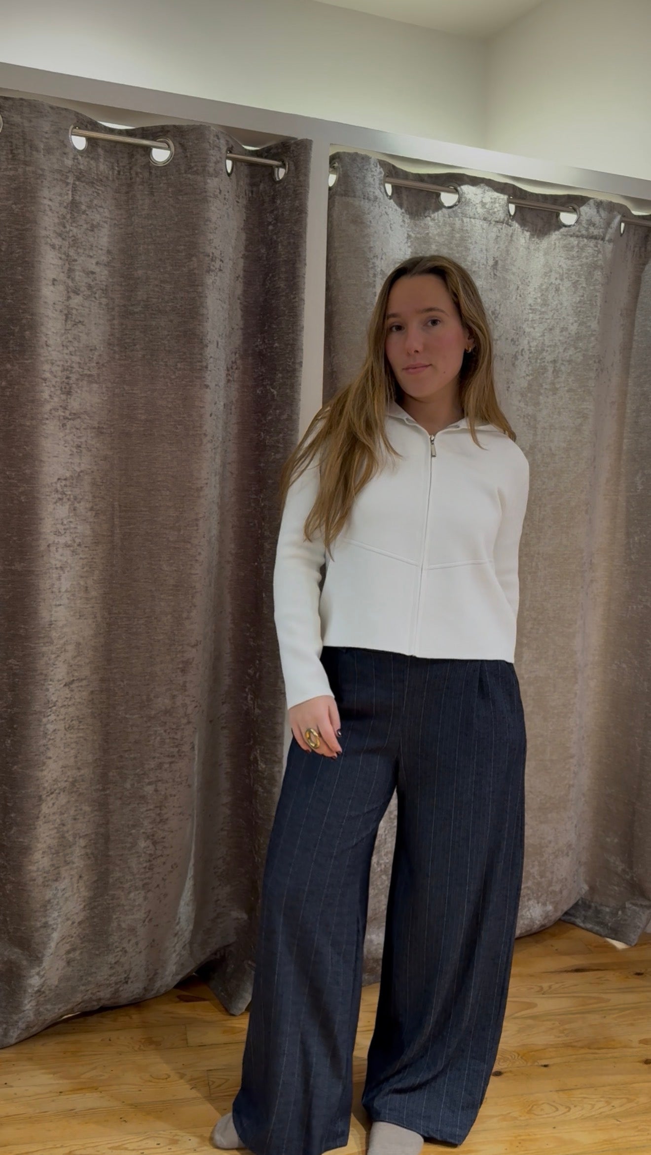 Pantalón Ancho raya