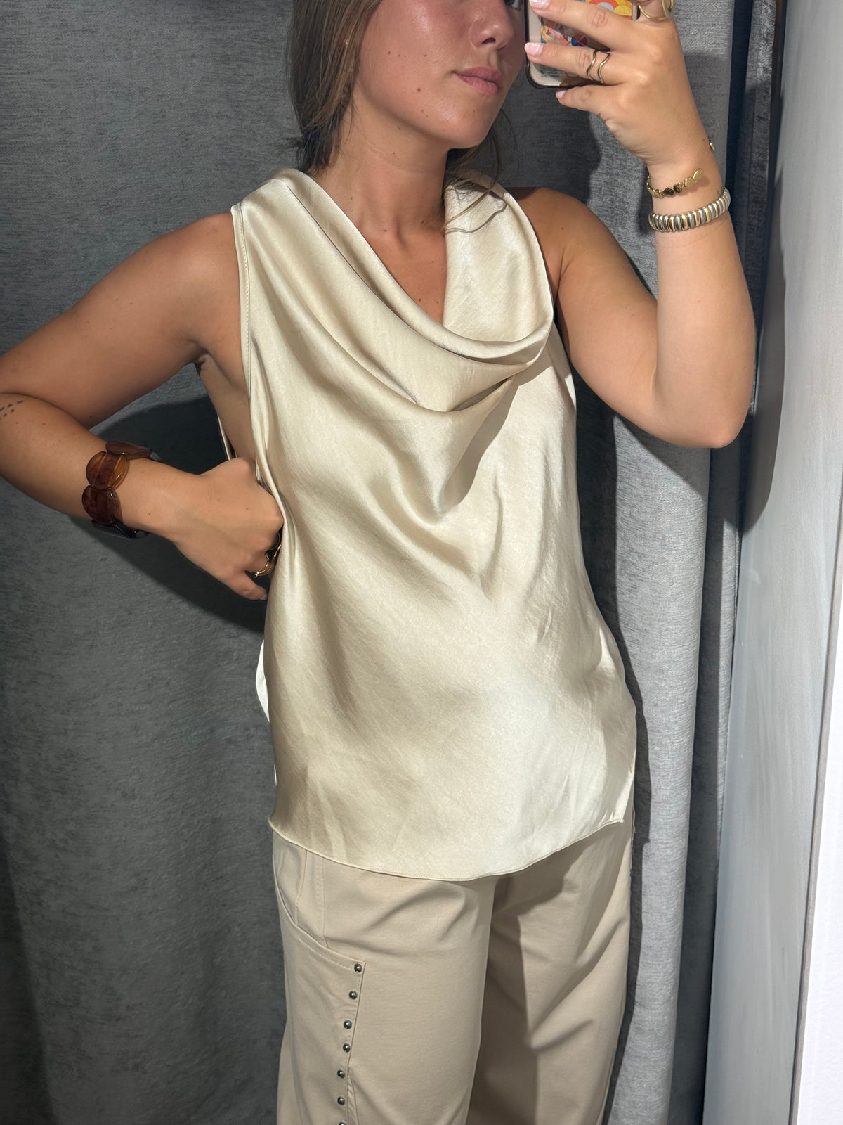 Top Asimétrico Halter