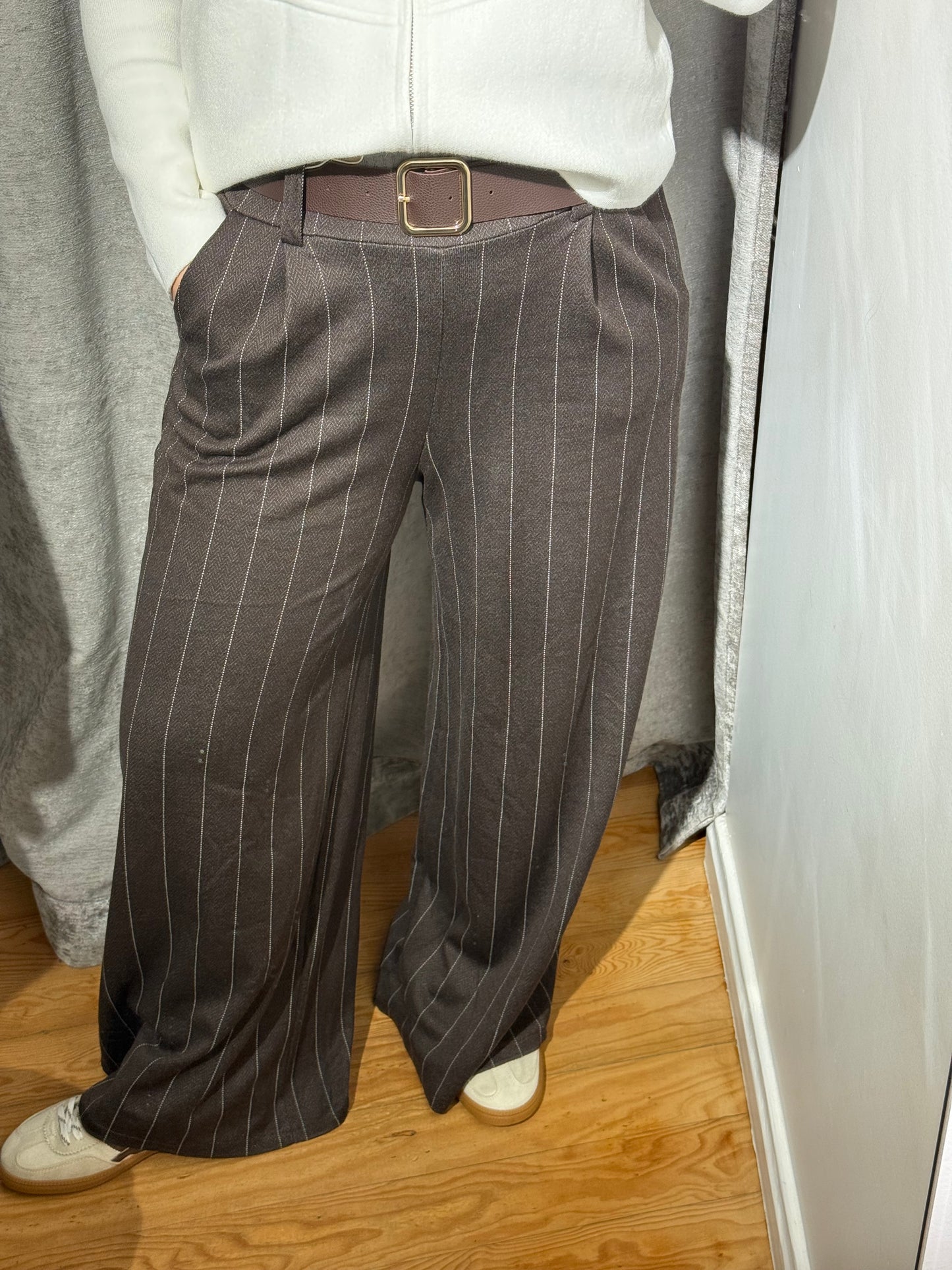 Pantalón Ancho raya