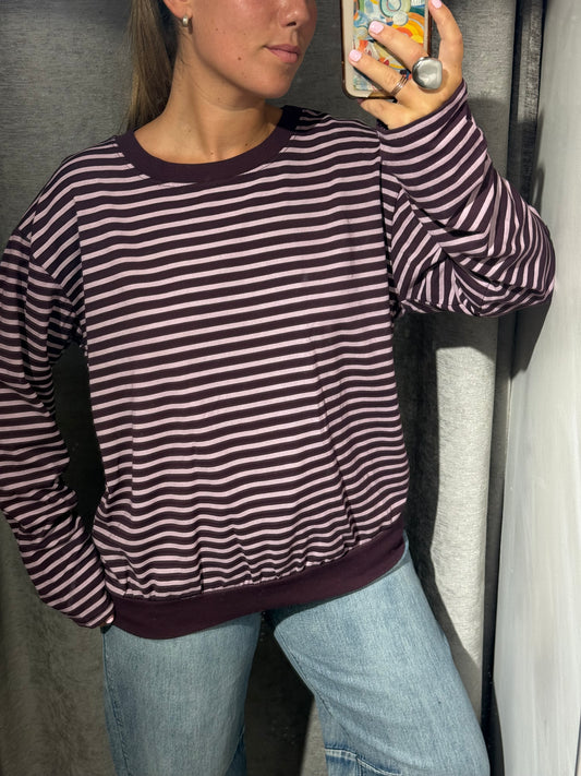 Sudadera Rayas