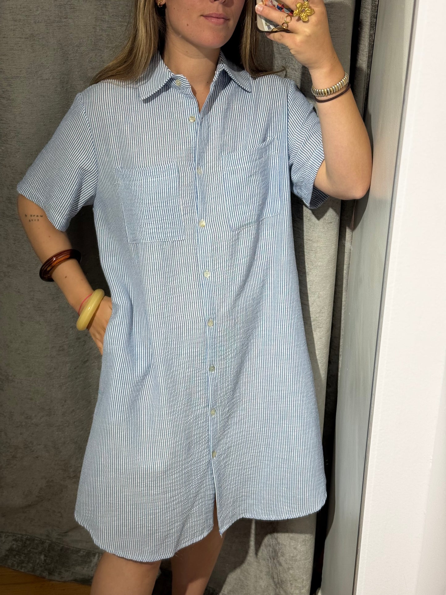 Vestido Camisero Buddy Blue