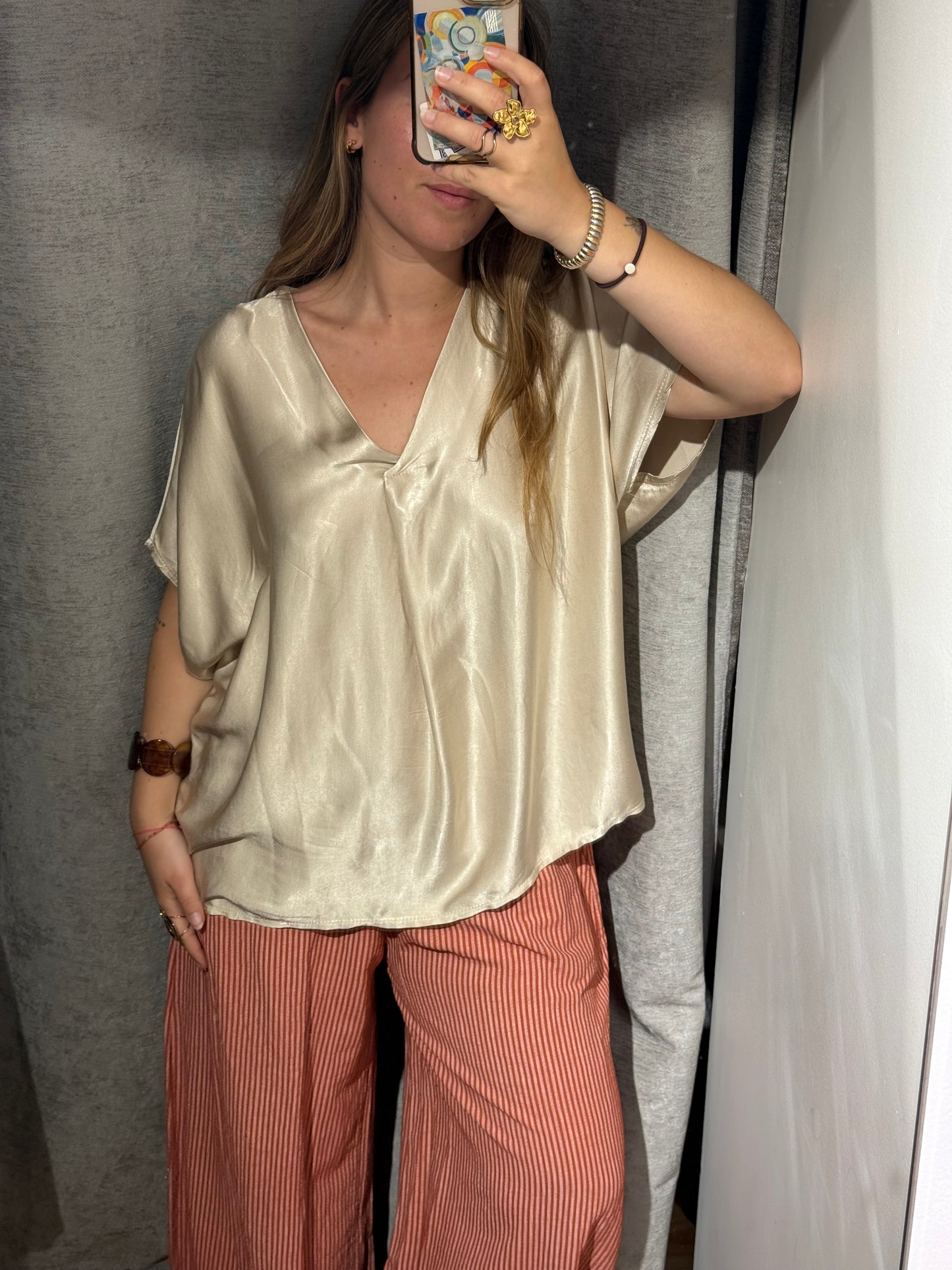 Blusa Raso Over