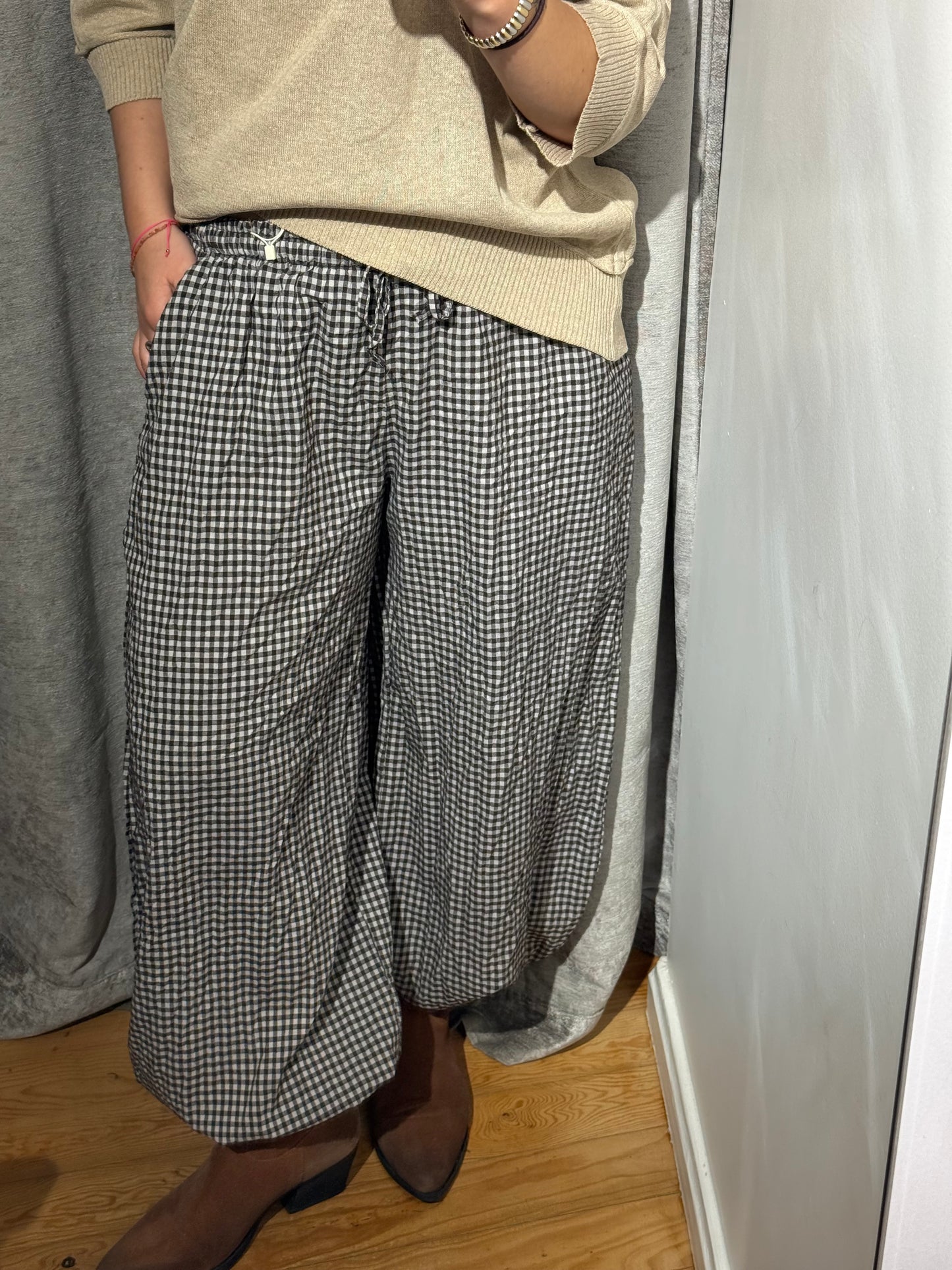 Pantalón Bombacho Vichy