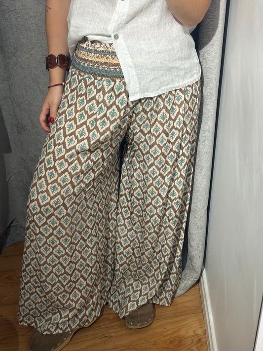 Pantalón Estampado Cenefa