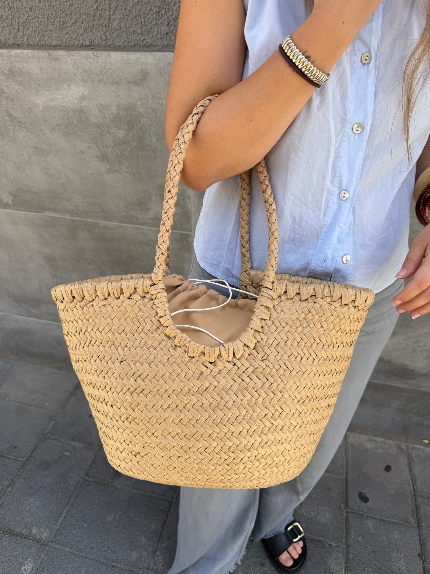 Bolso Mares Rafia