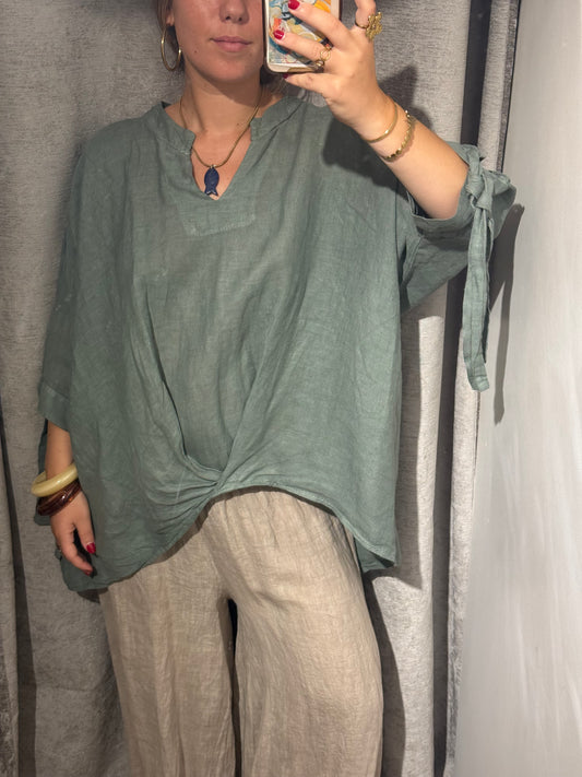 Camisa Over Lino