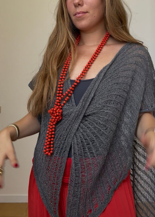 Poncho Cruzado