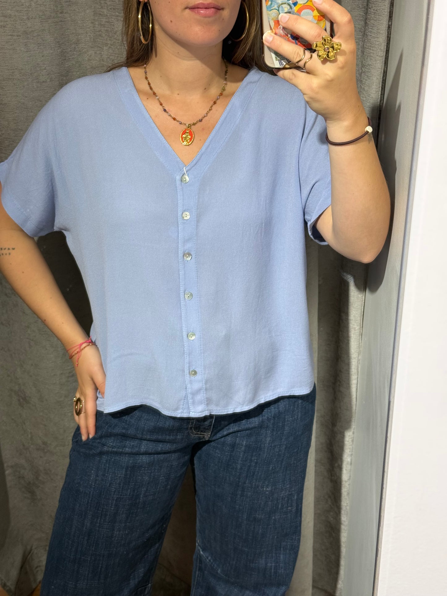 Blusa Manga Corta