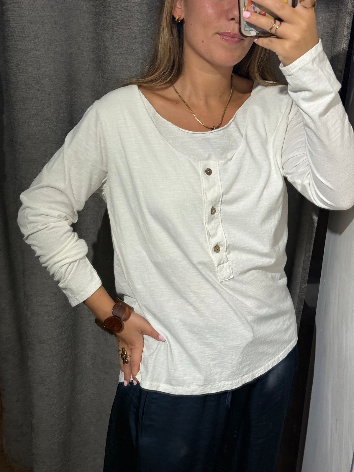 Camiseta Doble Botones