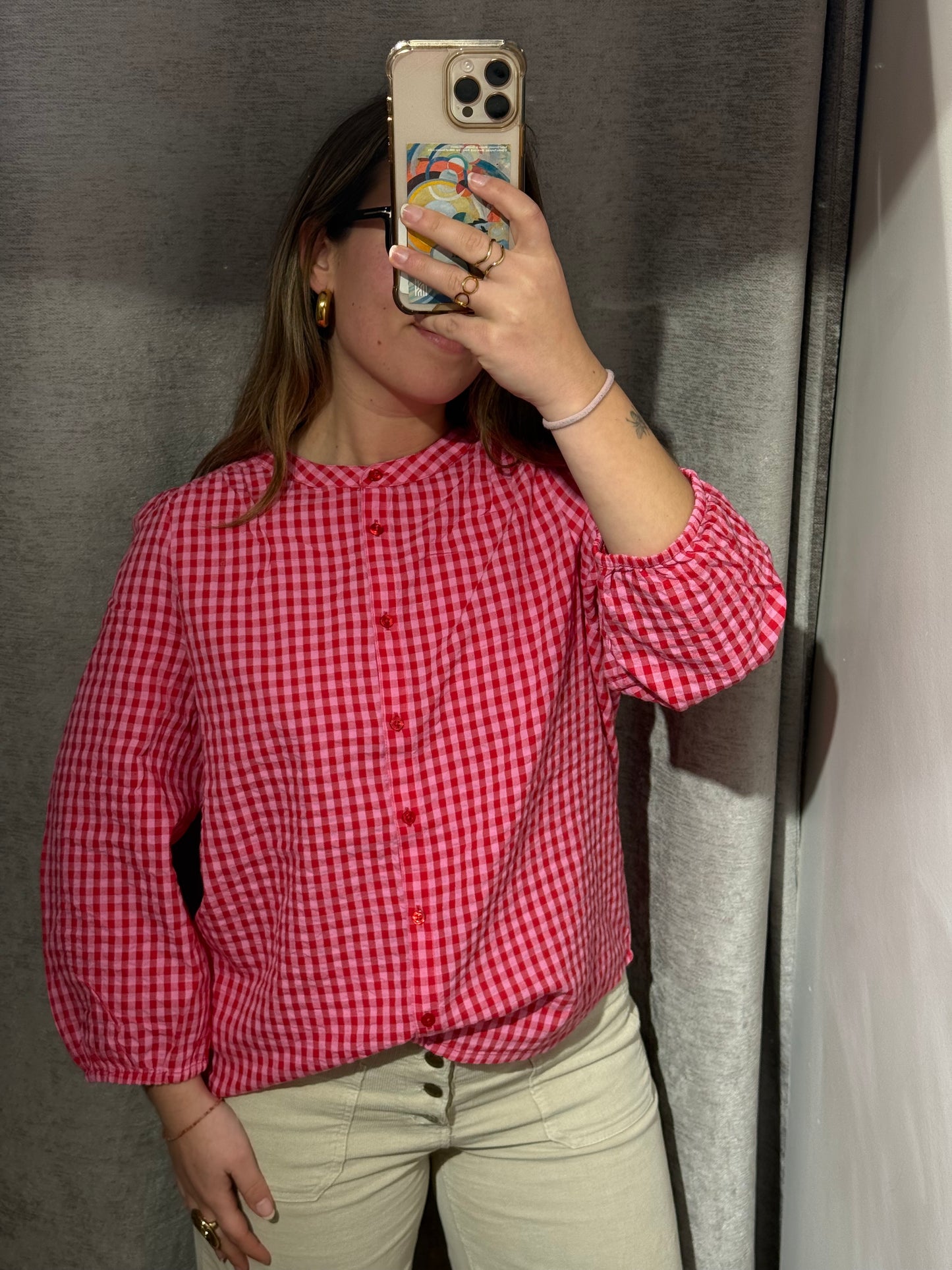 Blusa Vichy Street One