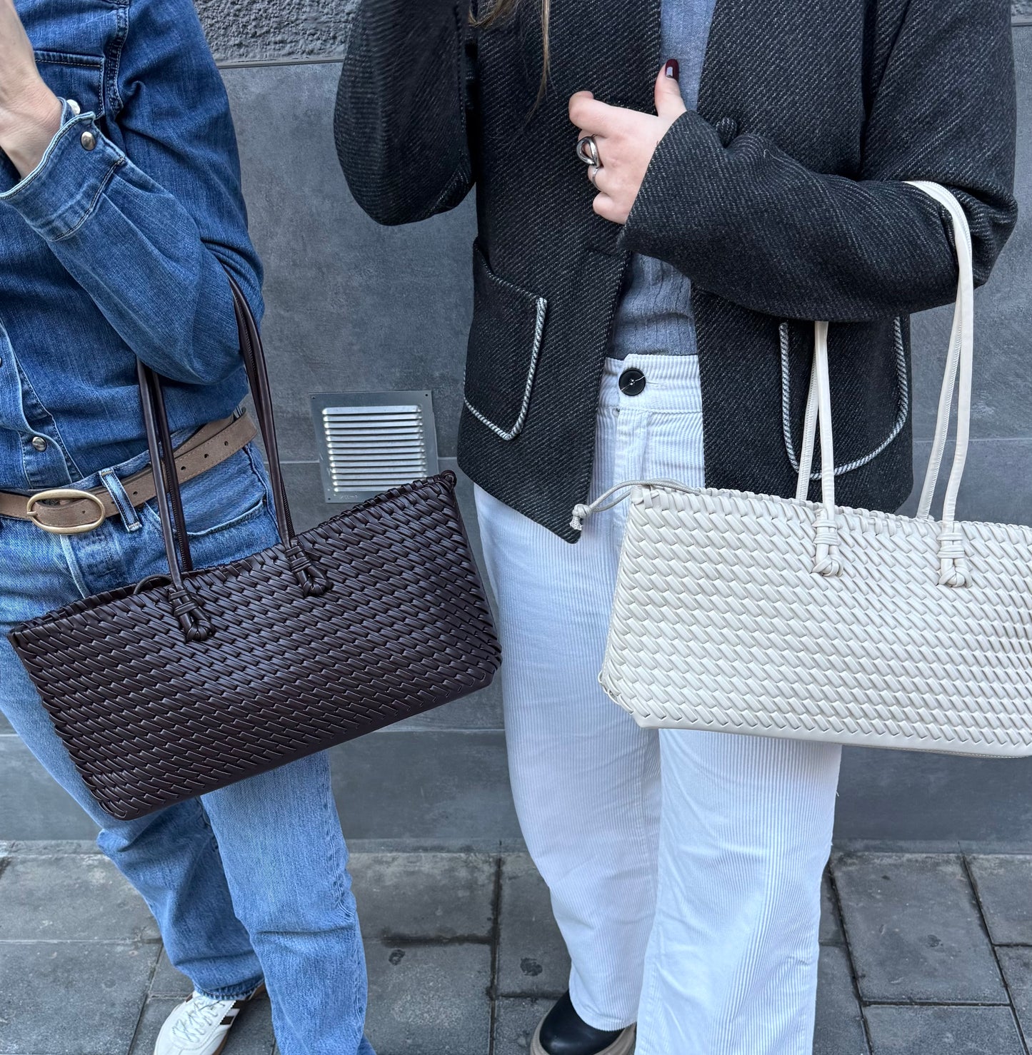 Bolso Trenzado Polipiel