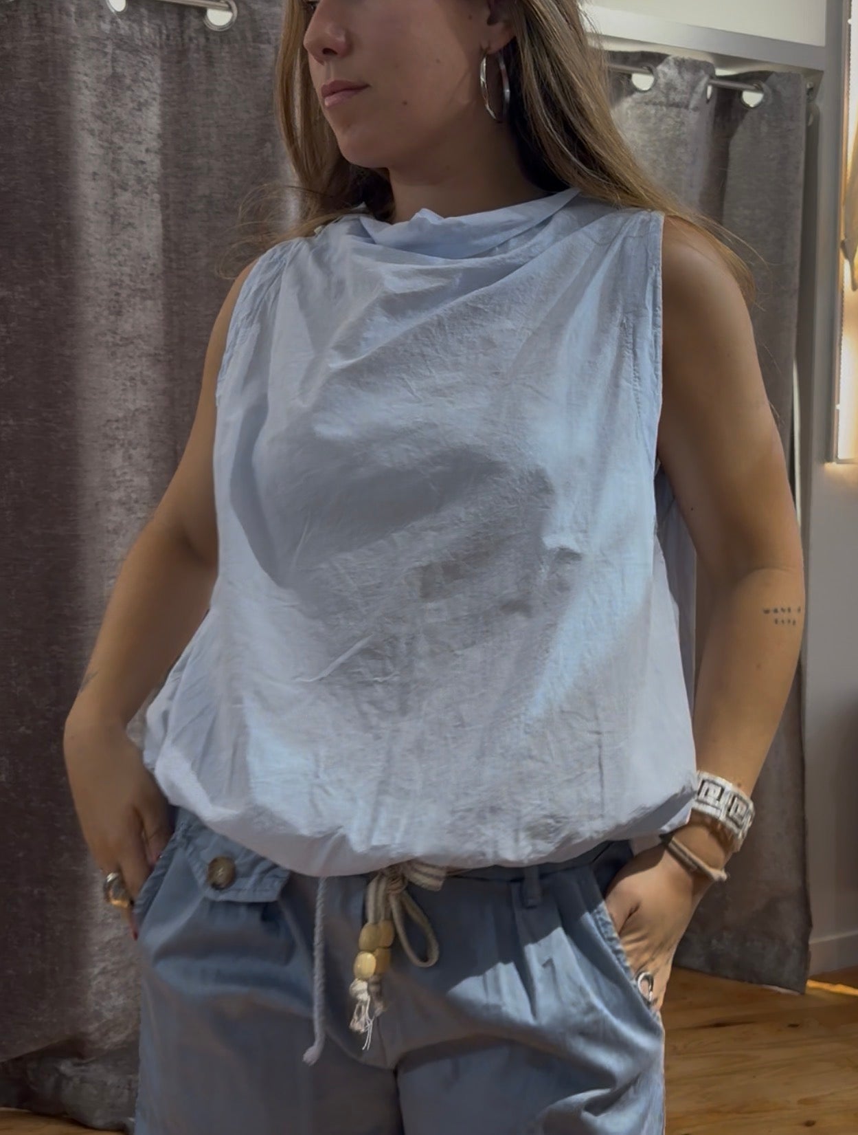 Blusa globo