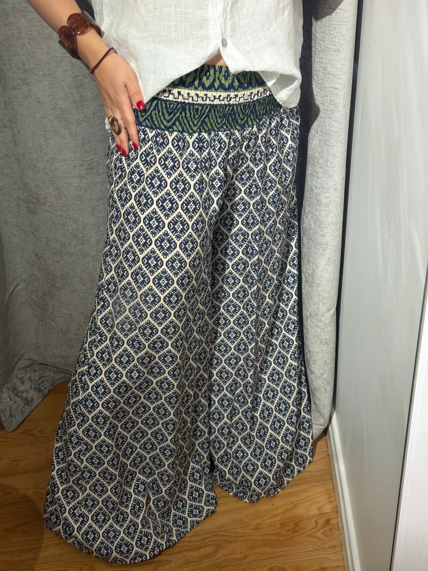Pantalón Estampado Cenefa