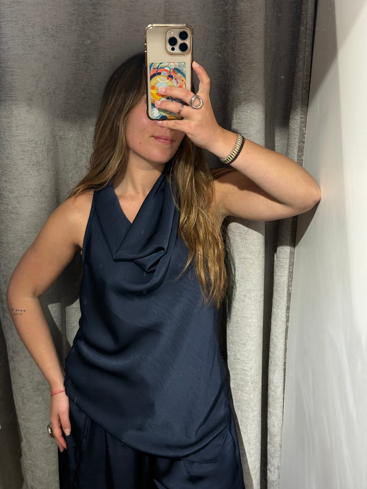 Top Asimétrico Halter