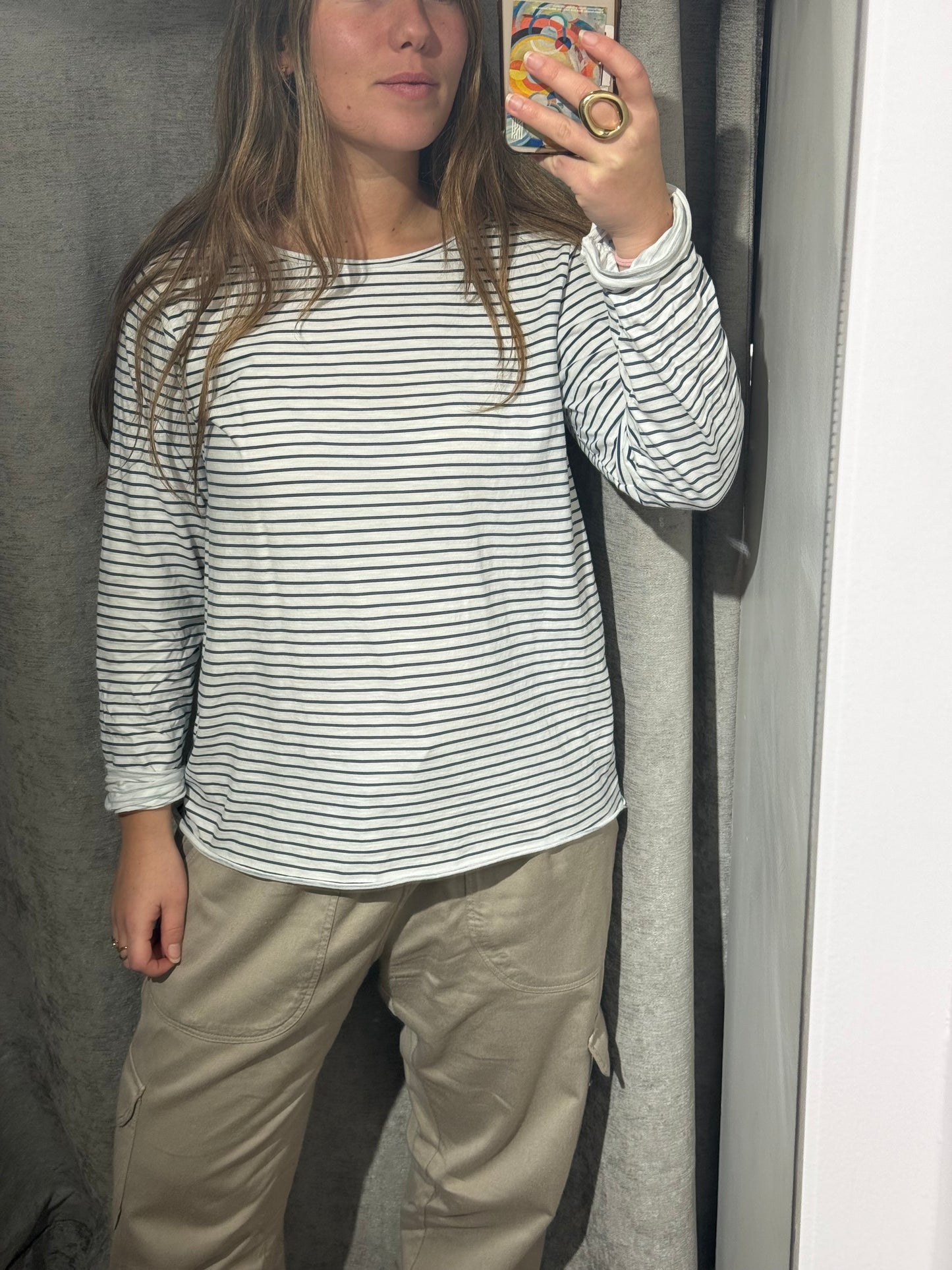 Camiseta Algodón Rayas